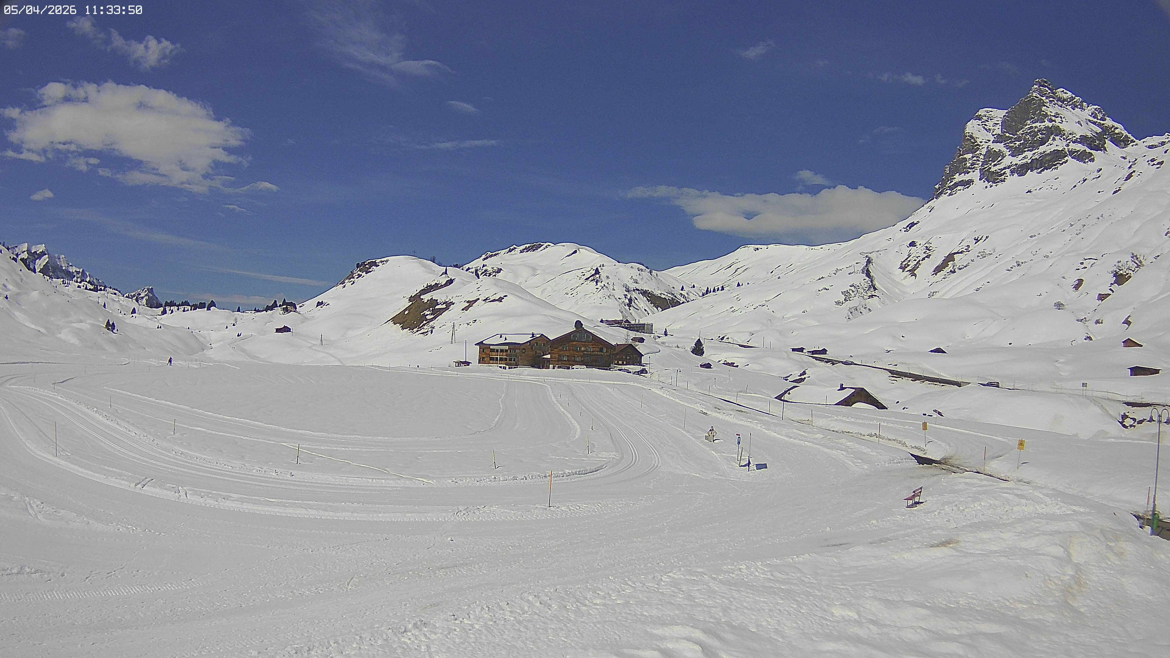 Archiv Foto Webcam Jägeralpe bei Warth