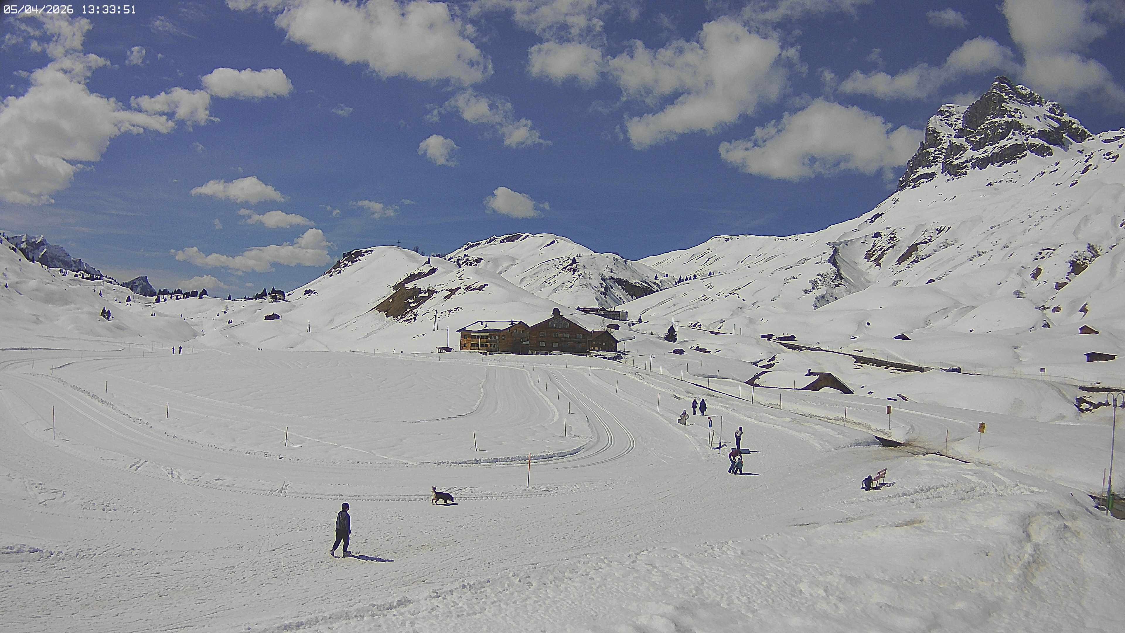 Archiv Foto Webcam Jägeralpe bei Warth