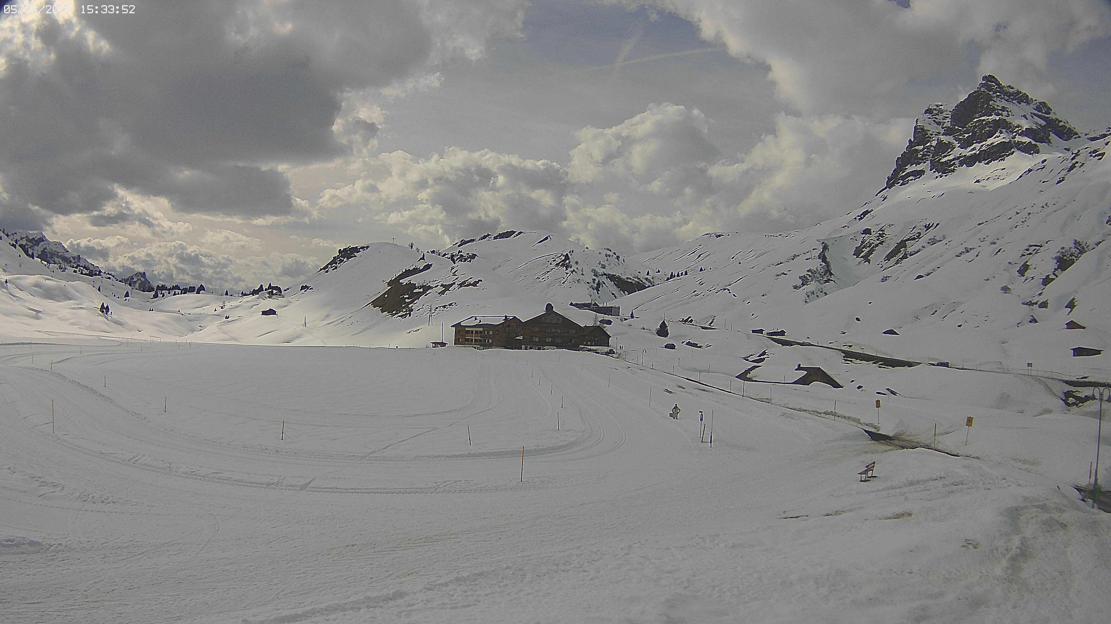 Archiv Foto Webcam Jägeralpe bei Warth