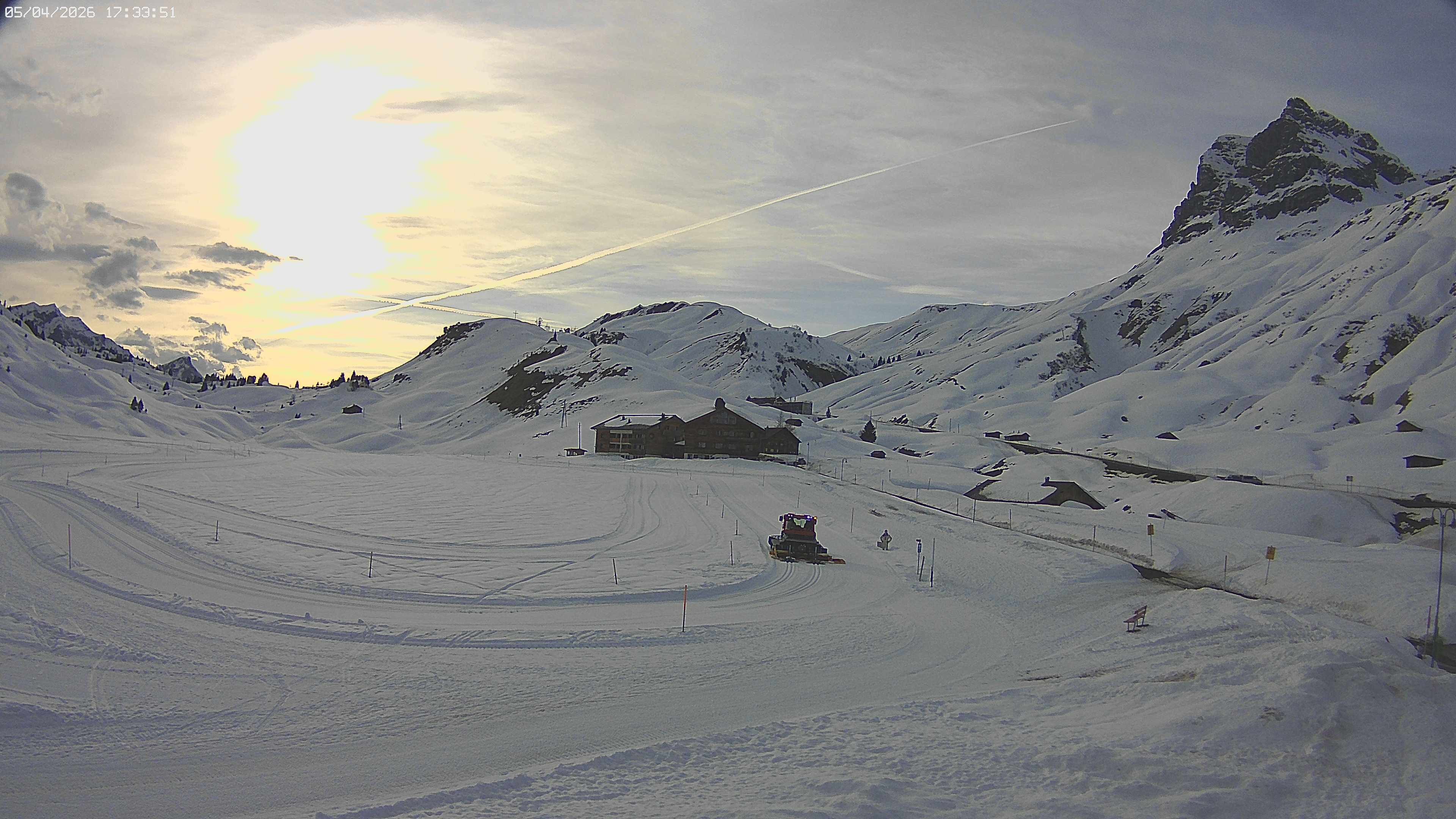 Archiv Foto Webcam Jägeralpe bei Warth