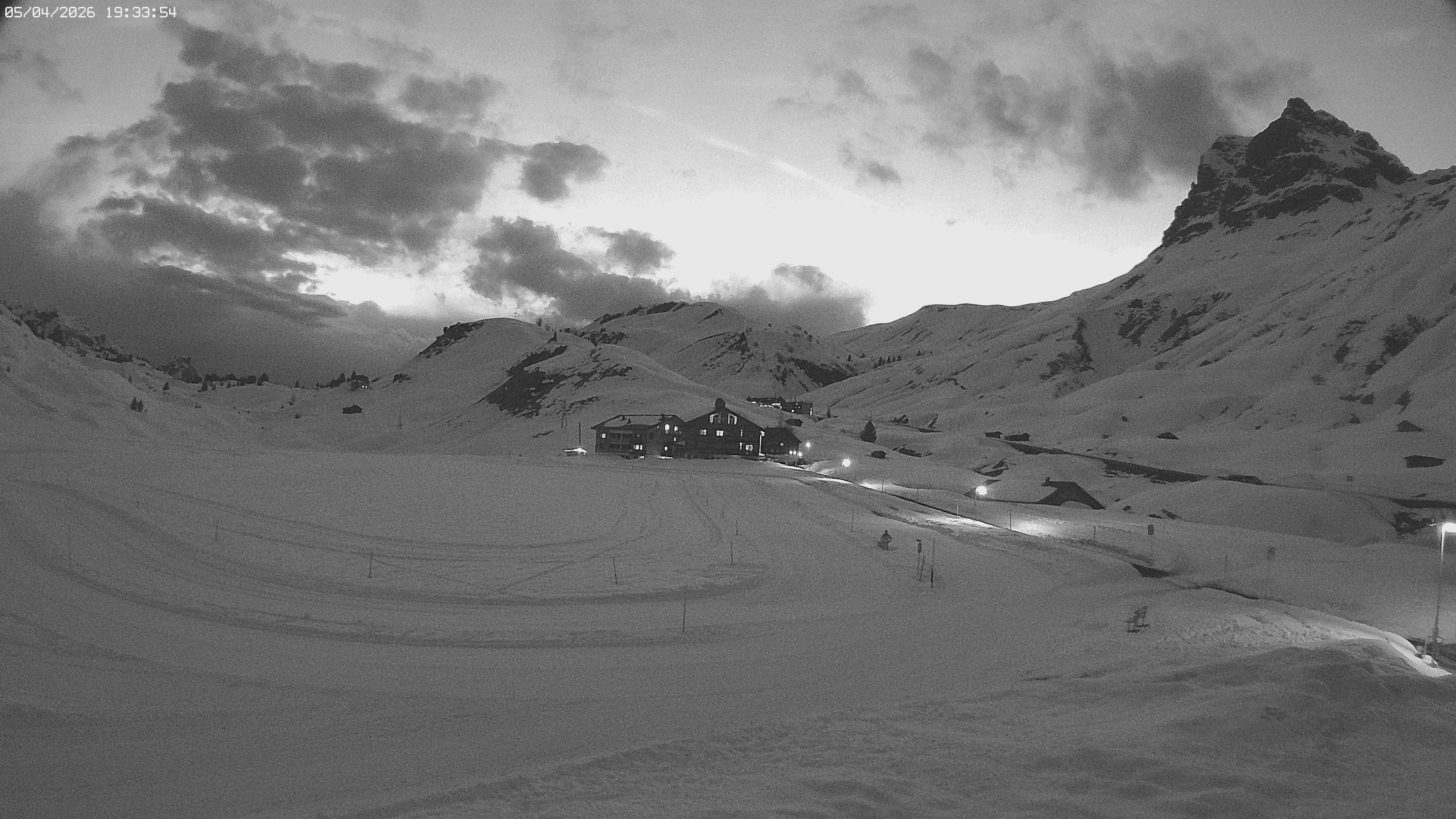 Archiv Foto Webcam Jägeralpe bei Warth