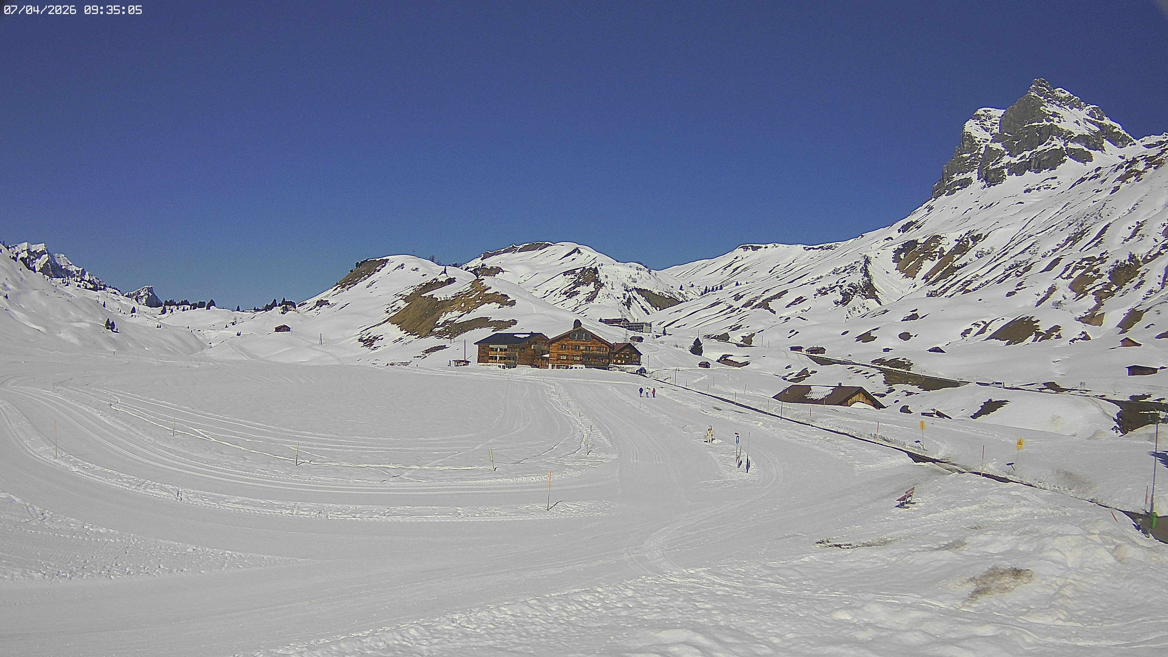 Archiv Foto Webcam Jägeralpe bei Warth