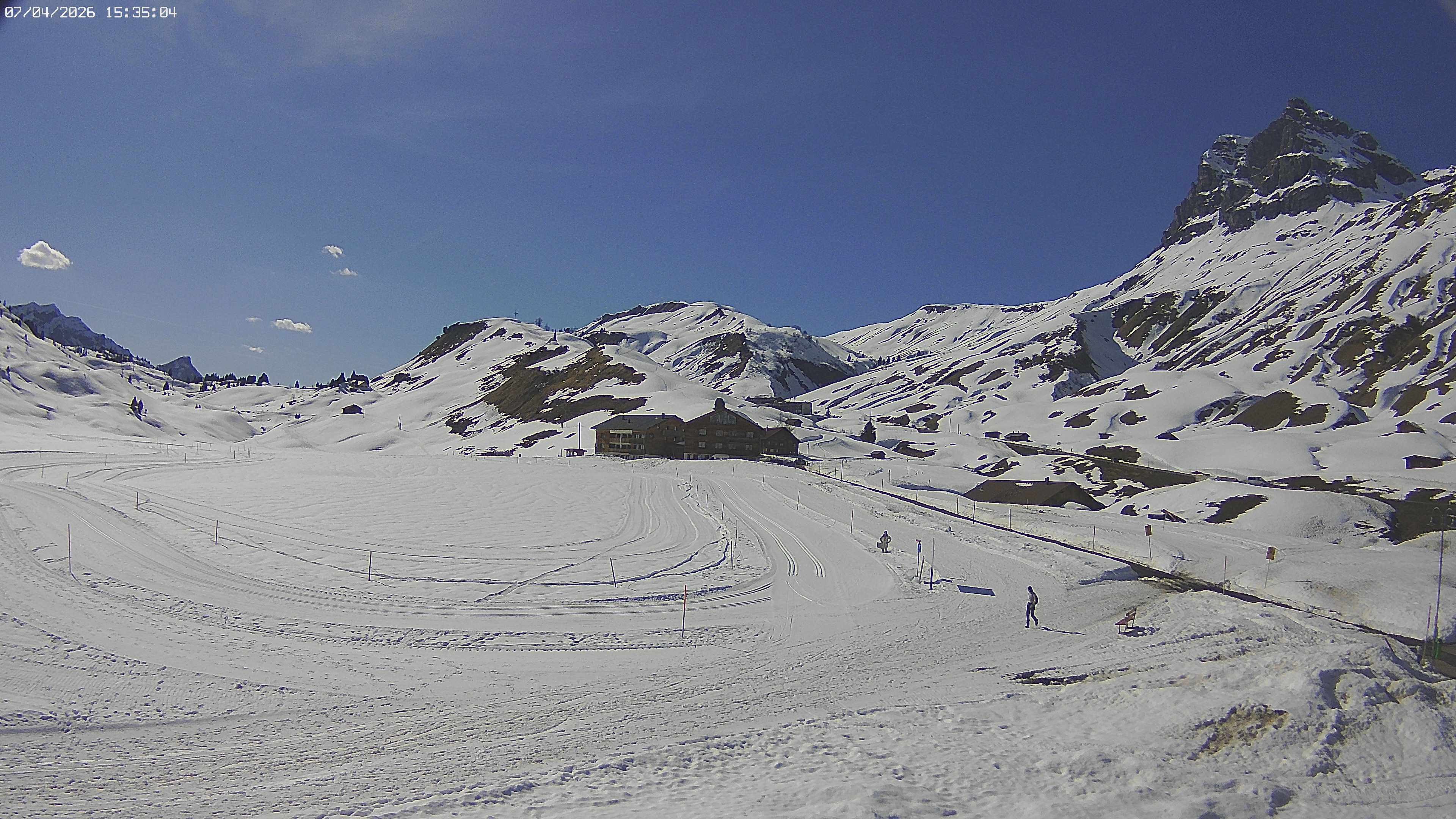 Archiv Foto Webcam Jägeralpe bei Warth