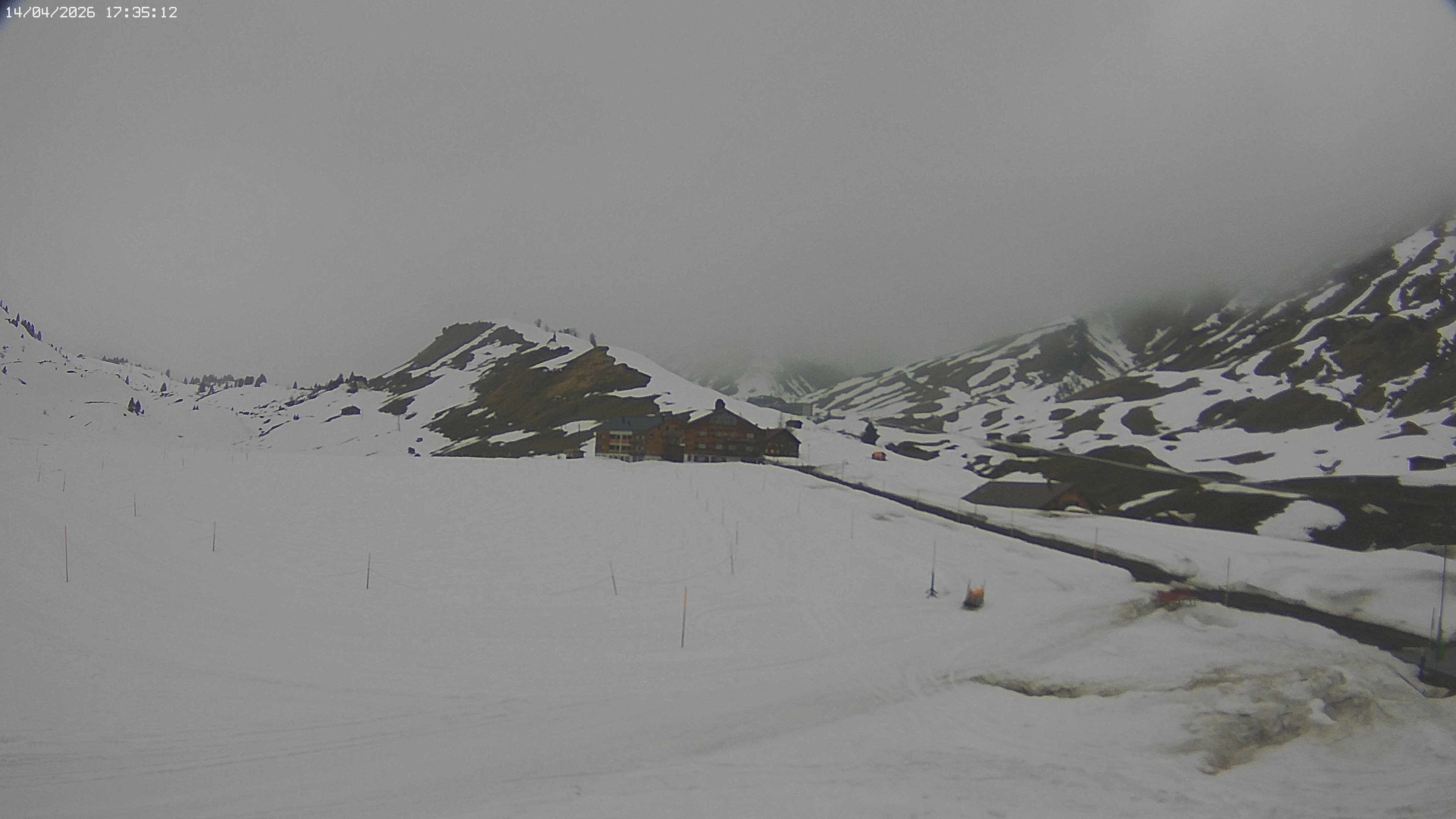 Archiv Foto Webcam Jägeralpe bei Warth