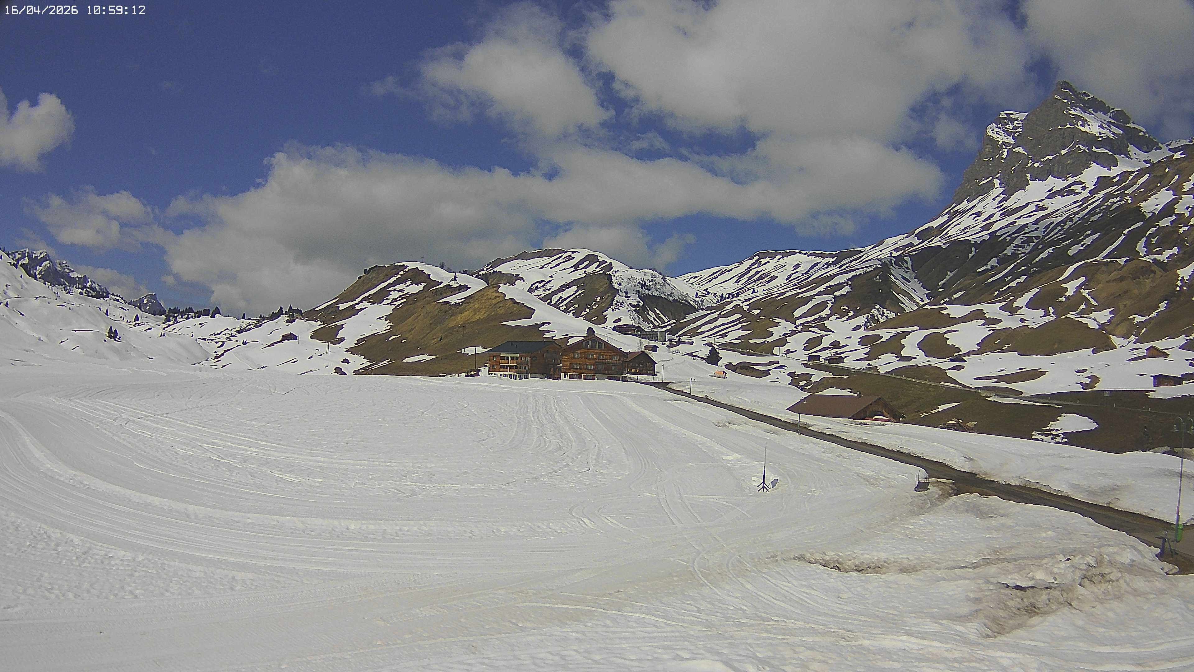 Archiv Foto Webcam Jägeralpe bei Warth