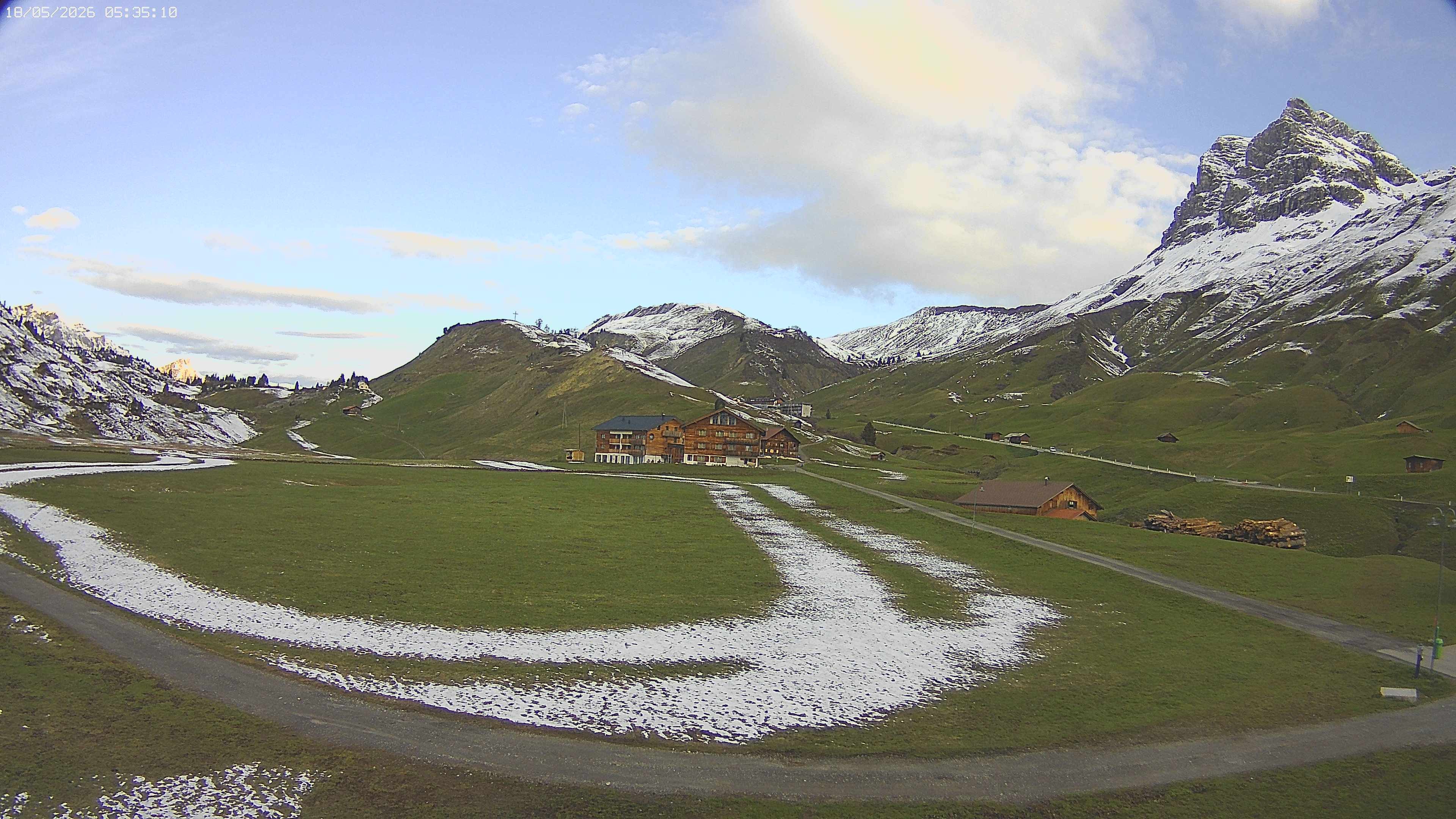 Archived image Webcam Jägeralpe near Warth