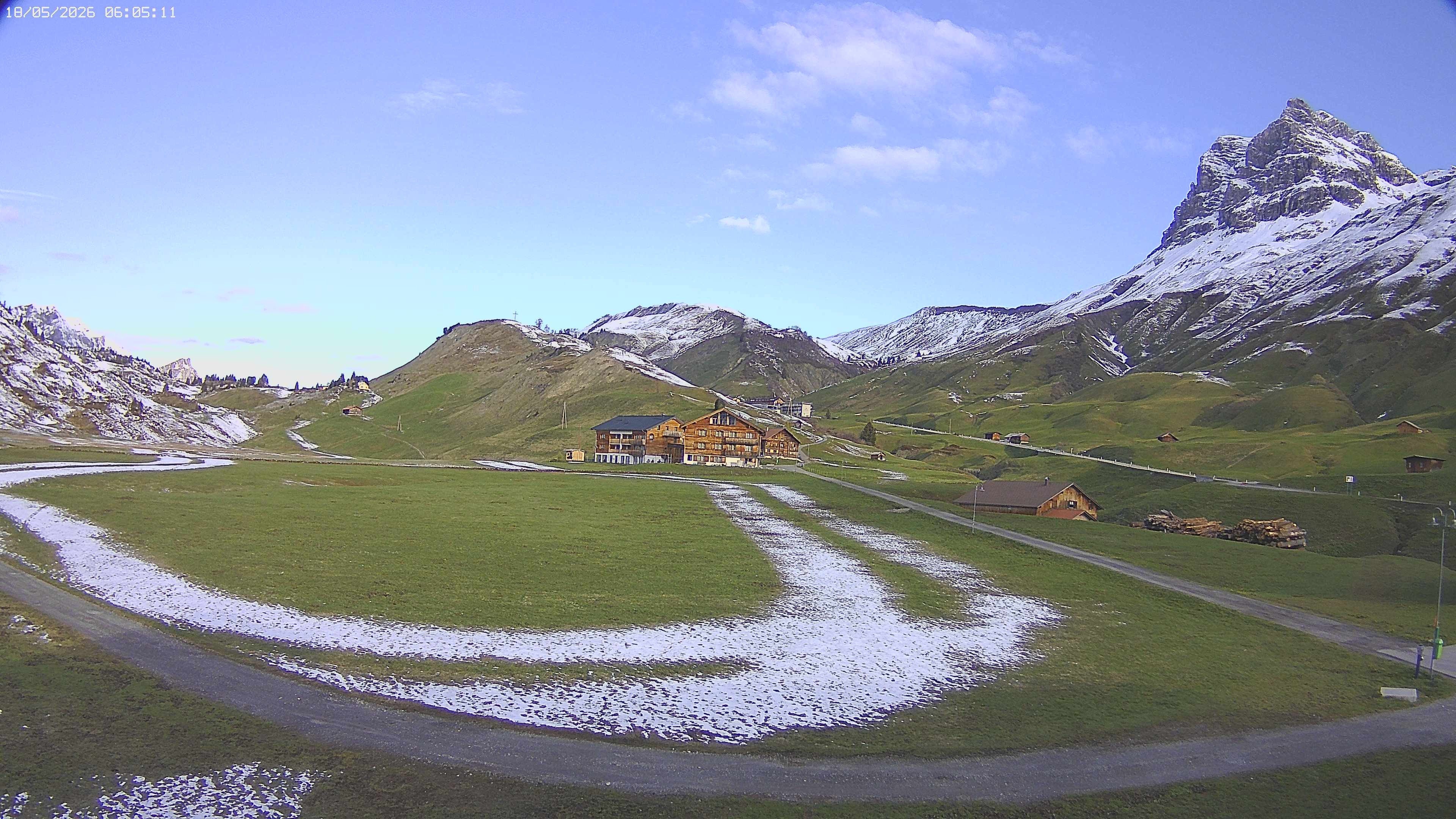 Archived image Webcam Jägeralpe near Warth