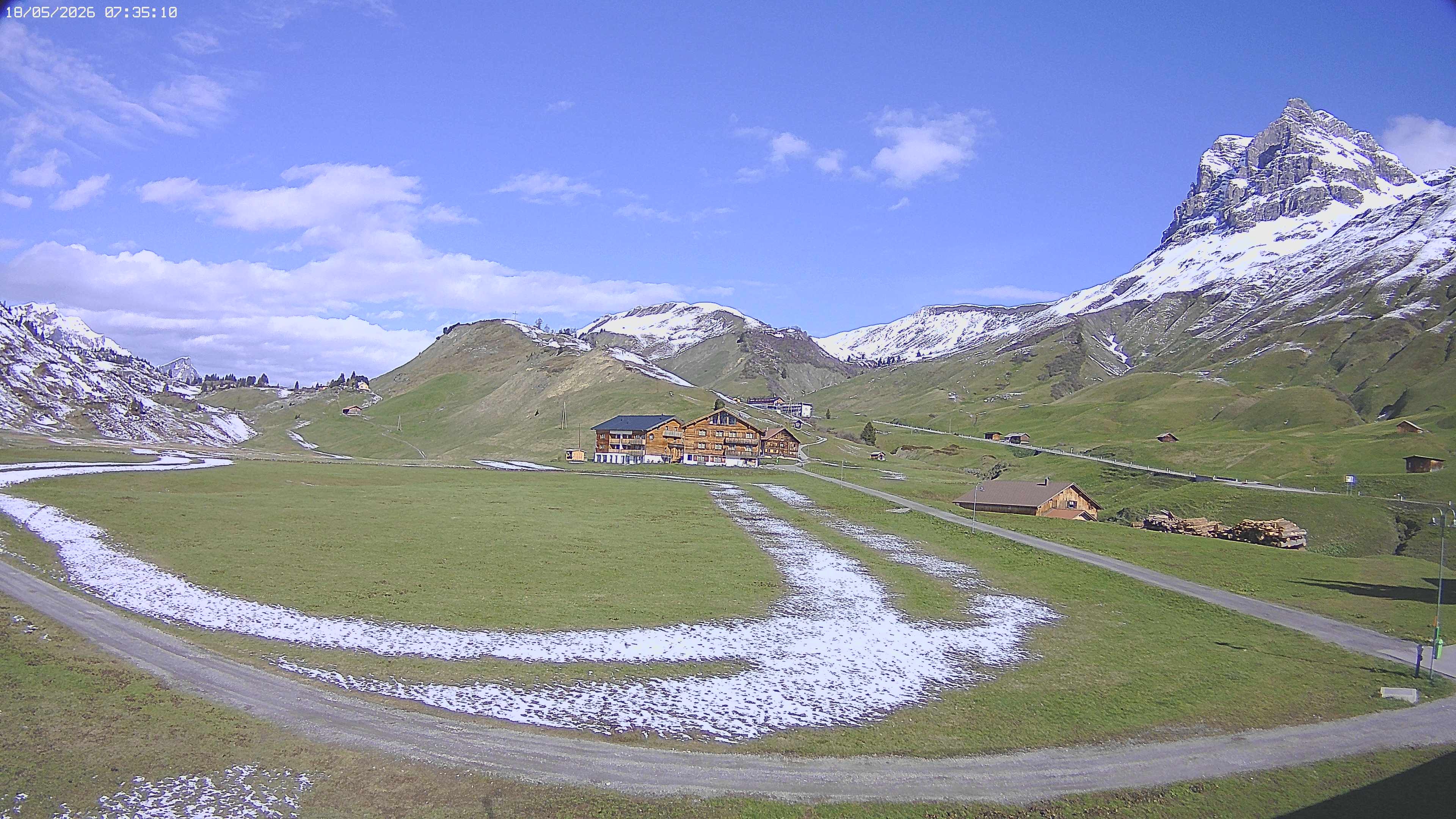Archived image Webcam Jägeralpe near Warth