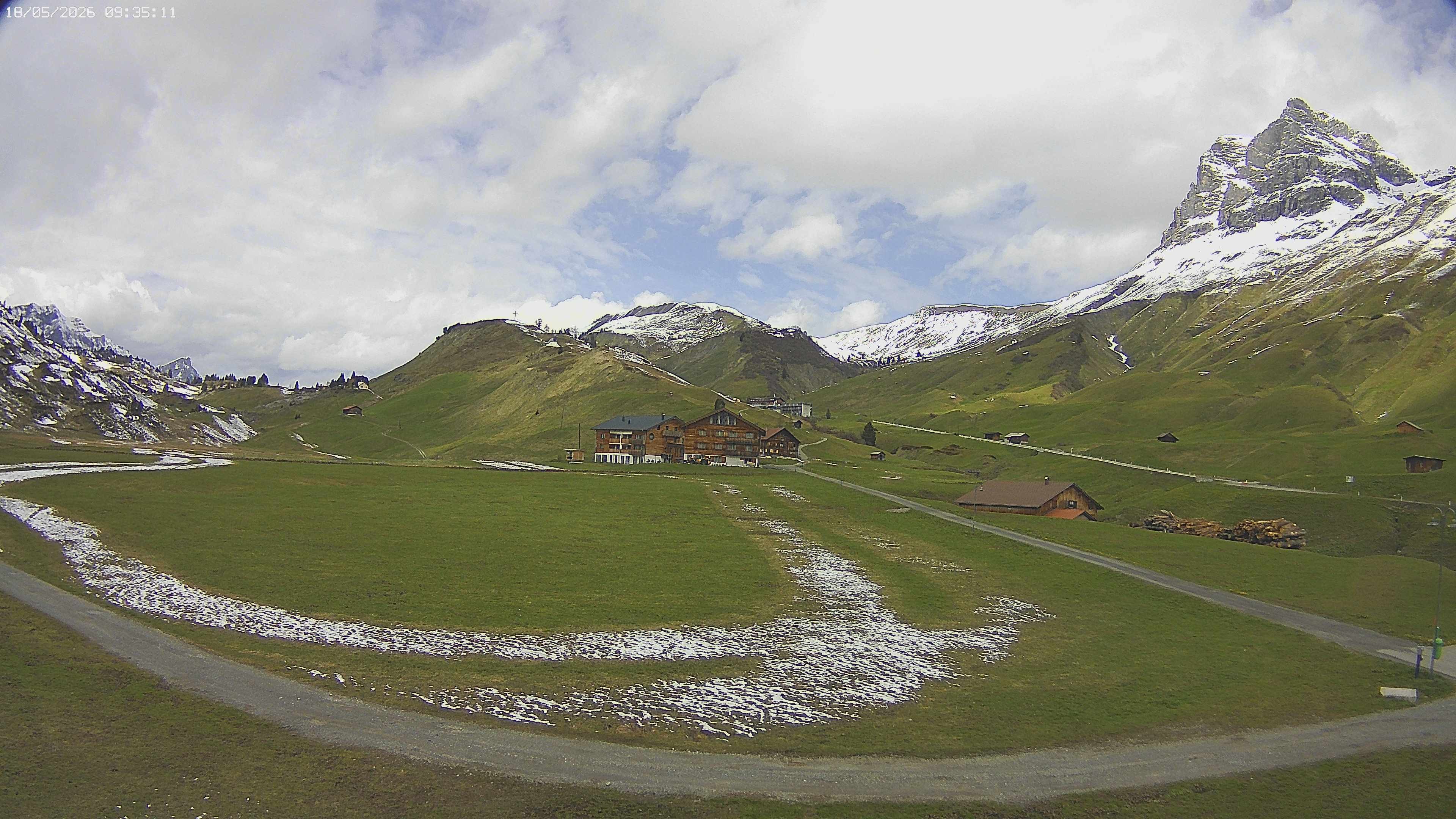 Archived image Webcam Jägeralpe near Warth