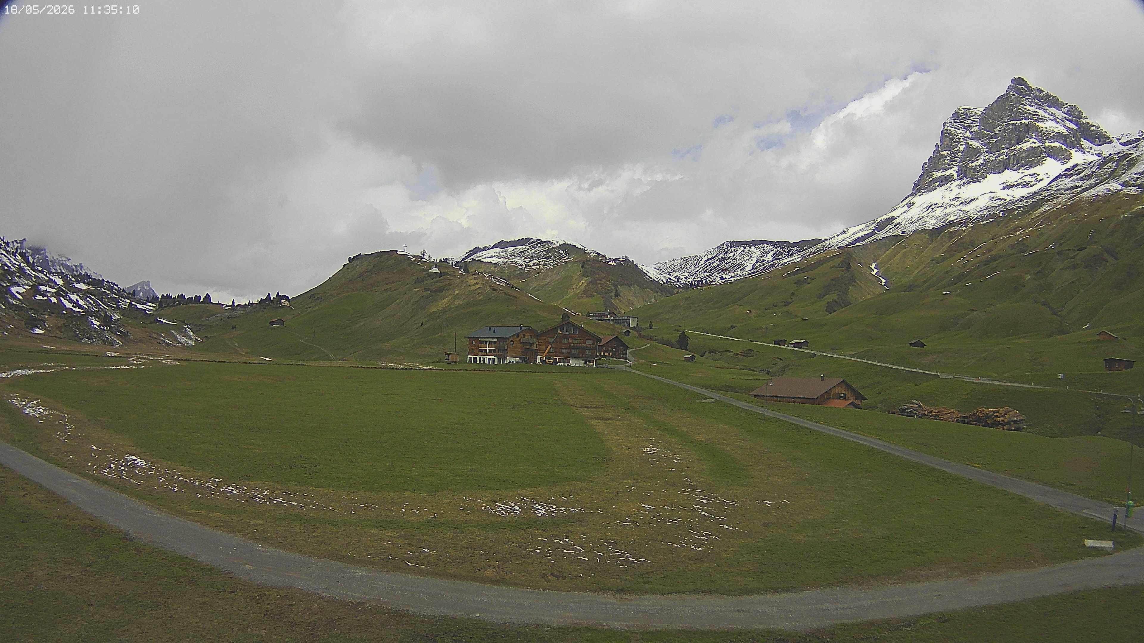 Archiv Foto Webcam Jägeralpe bei Warth