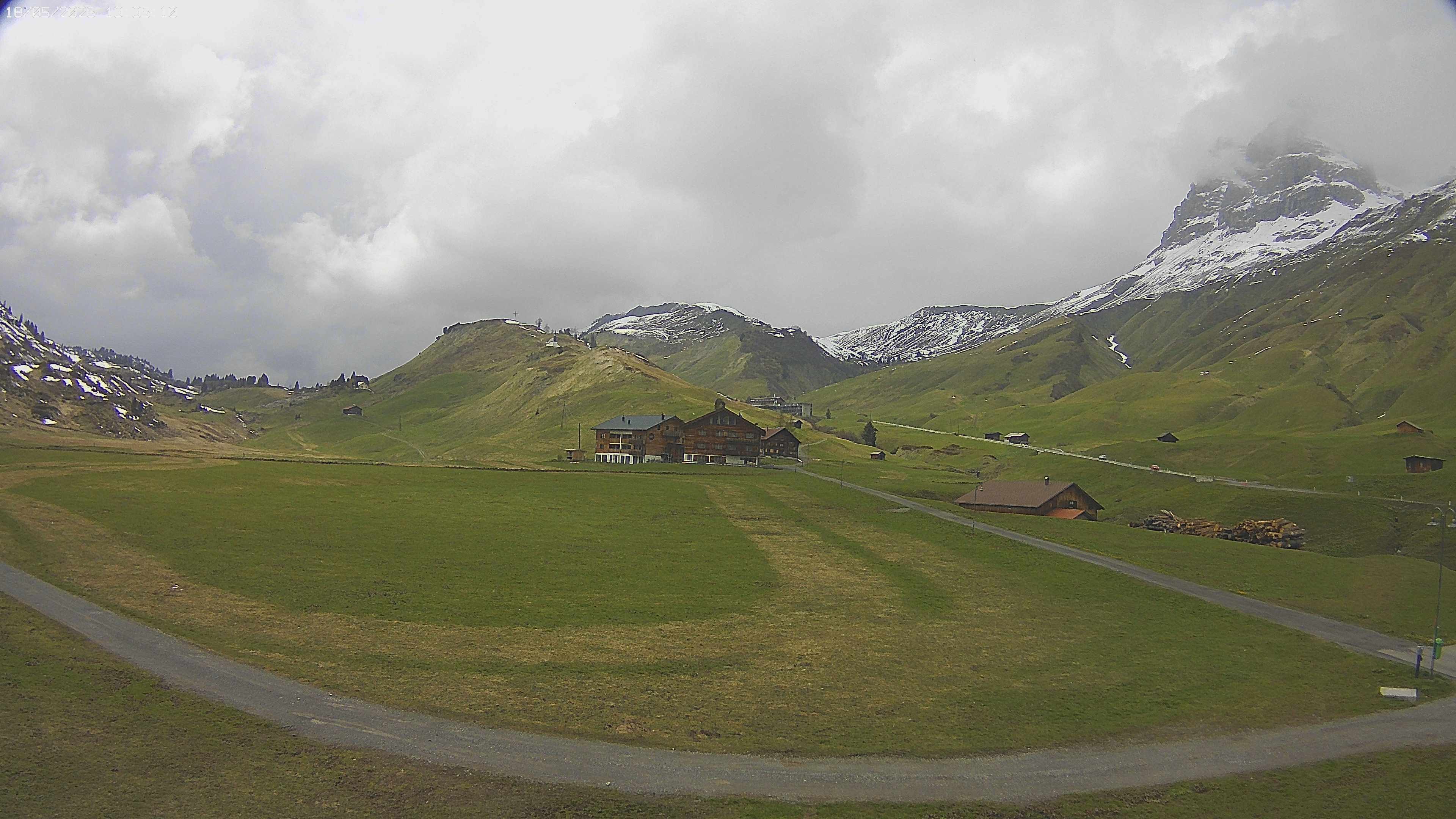 Archiv Foto Webcam Jägeralpe bei Warth