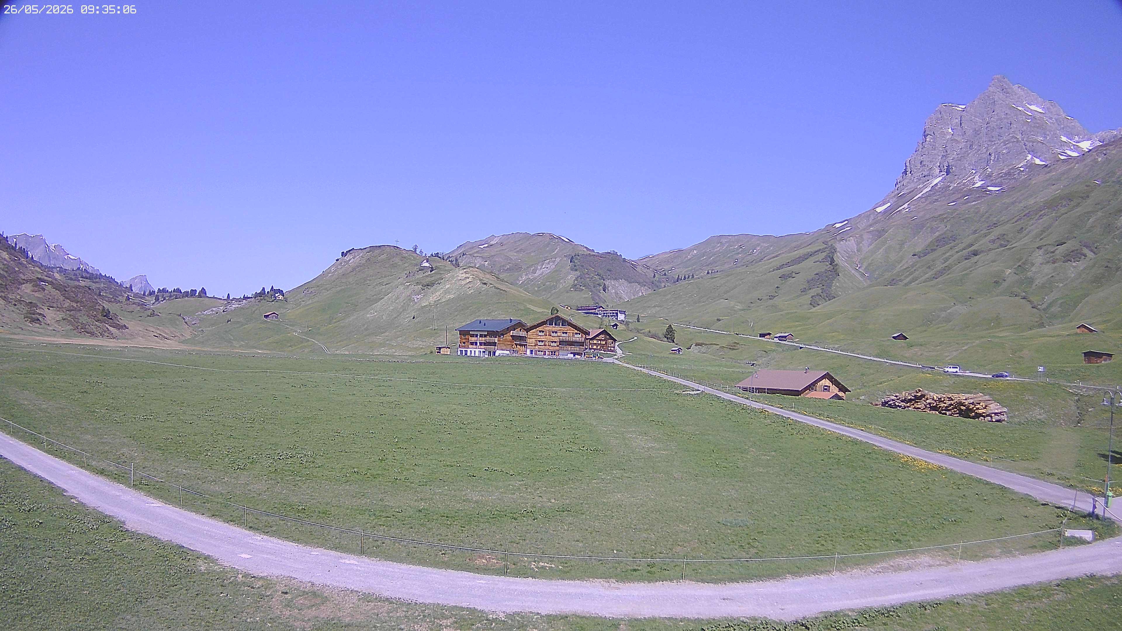 Archiv Foto Webcam Jägeralpe bei Warth