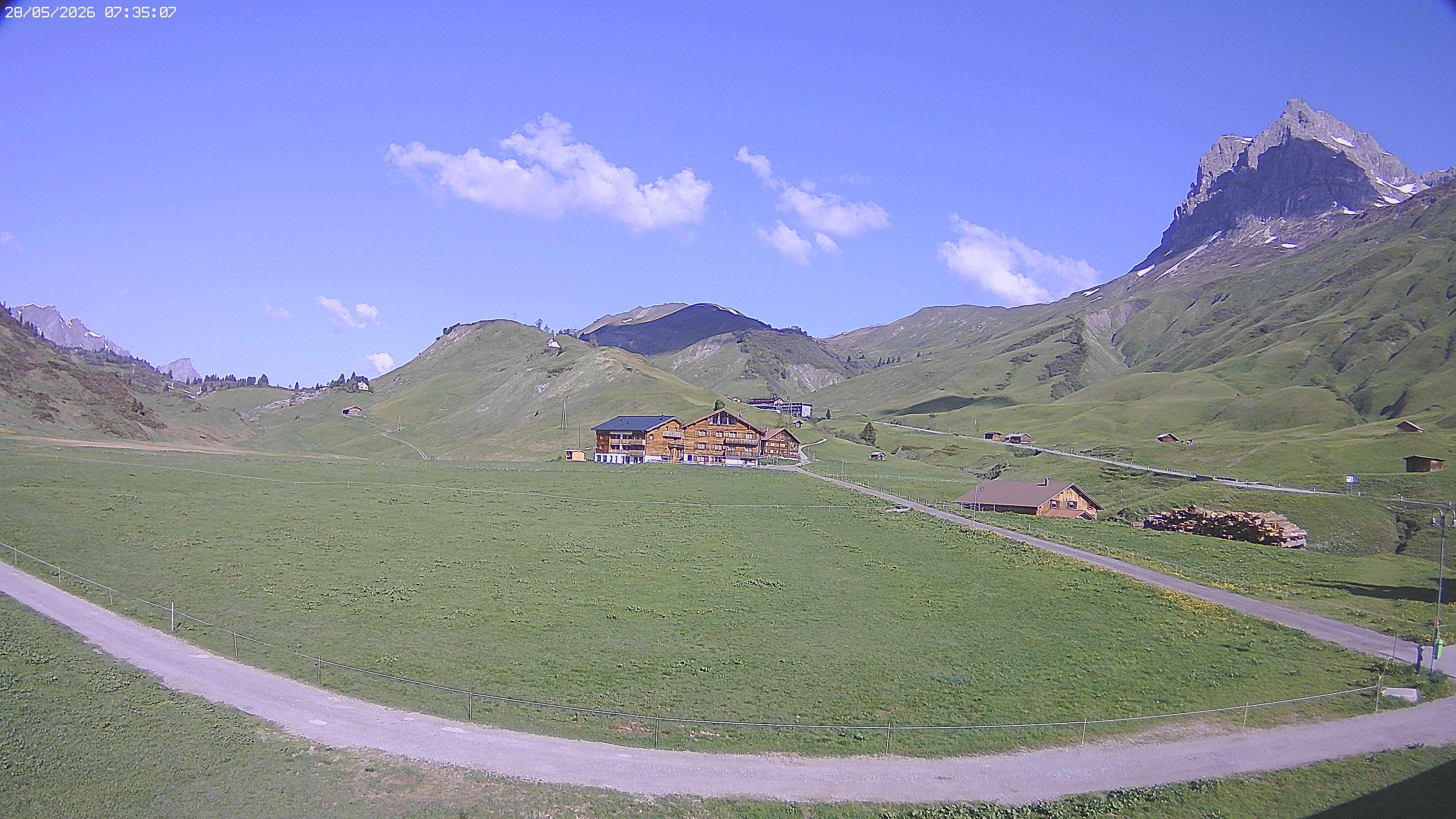 Archived image Webcam Jägeralpe near Warth