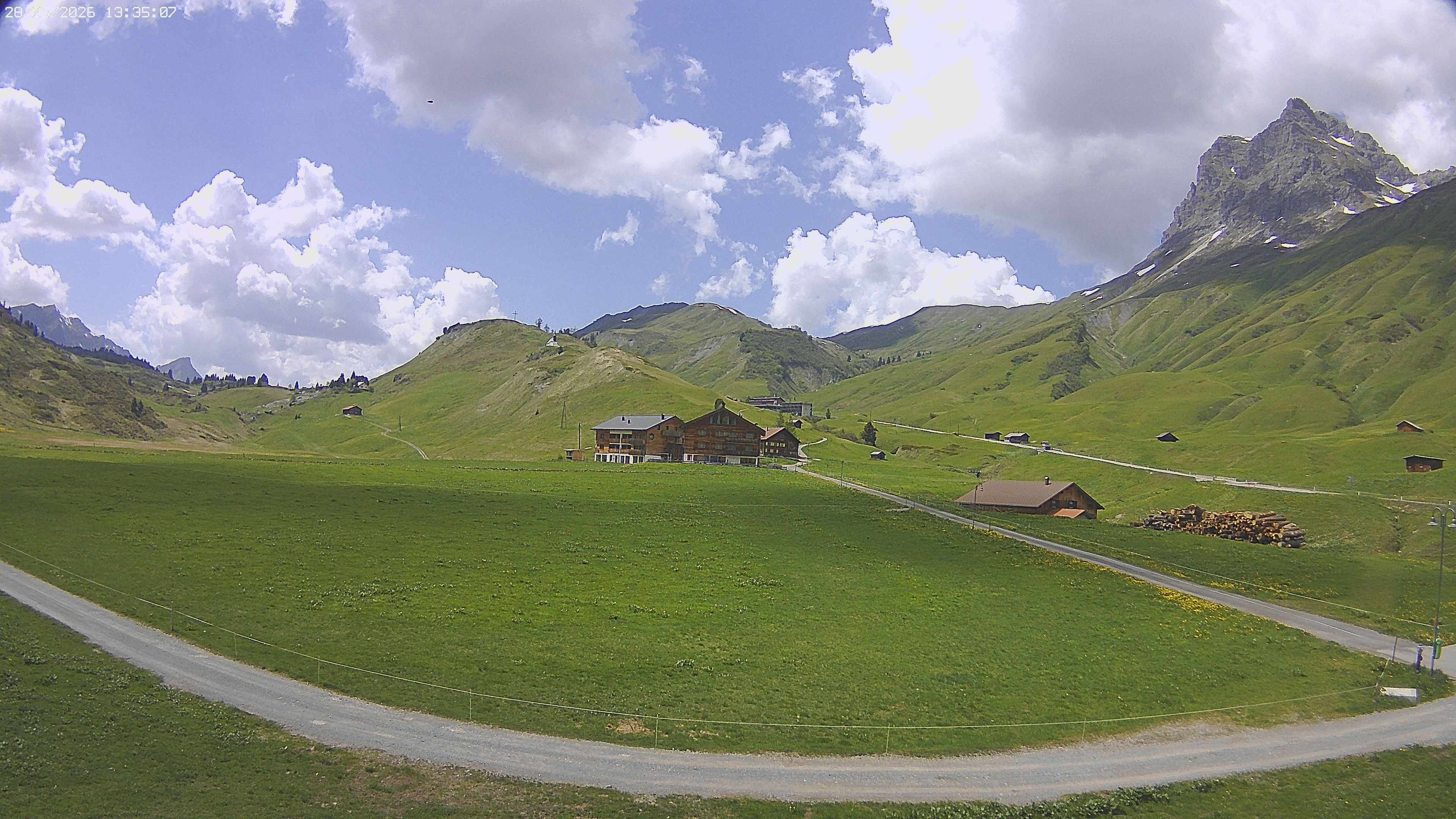 Archived image Webcam Jägeralpe near Warth