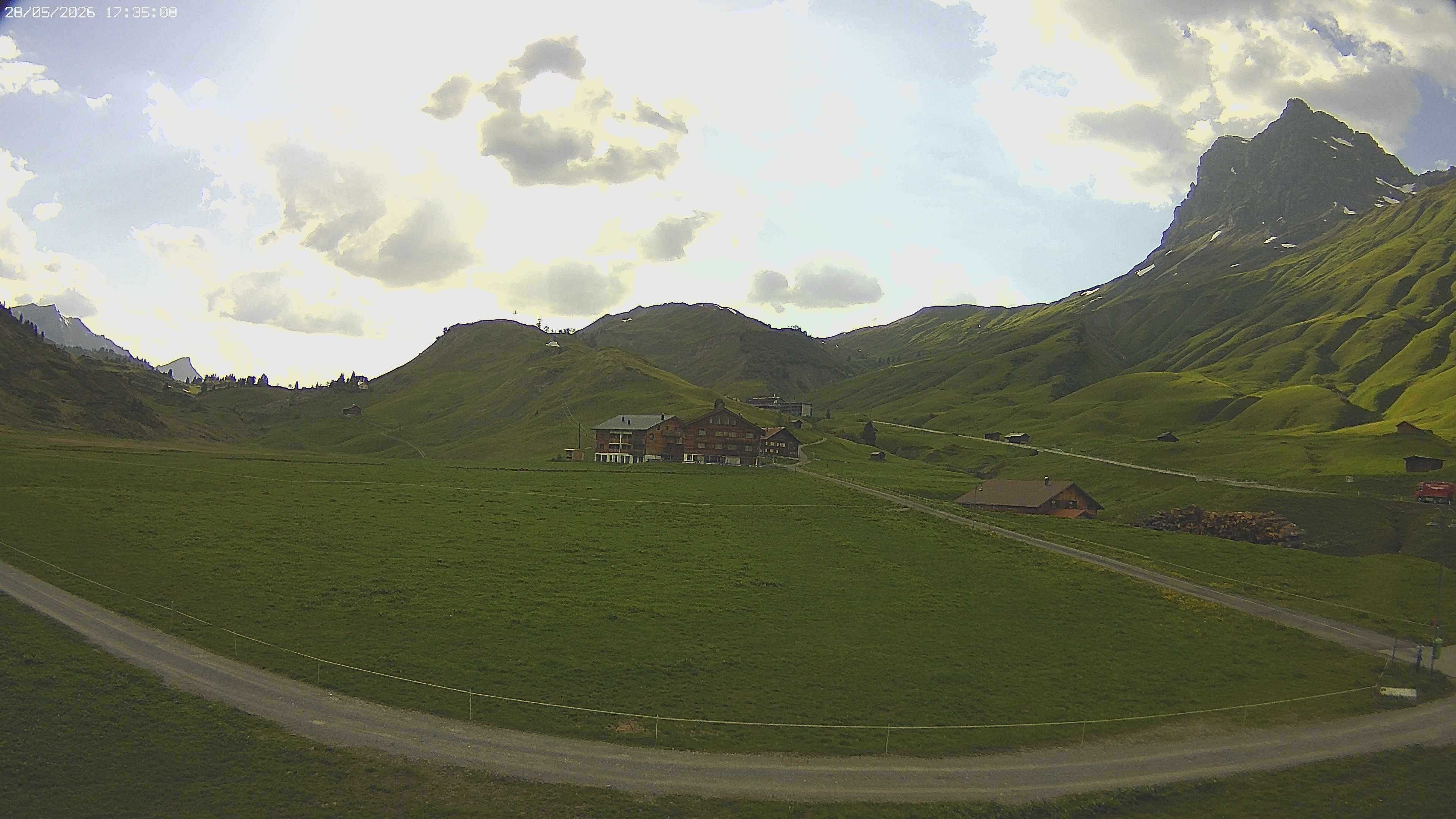 Archived image Webcam Jägeralpe near Warth