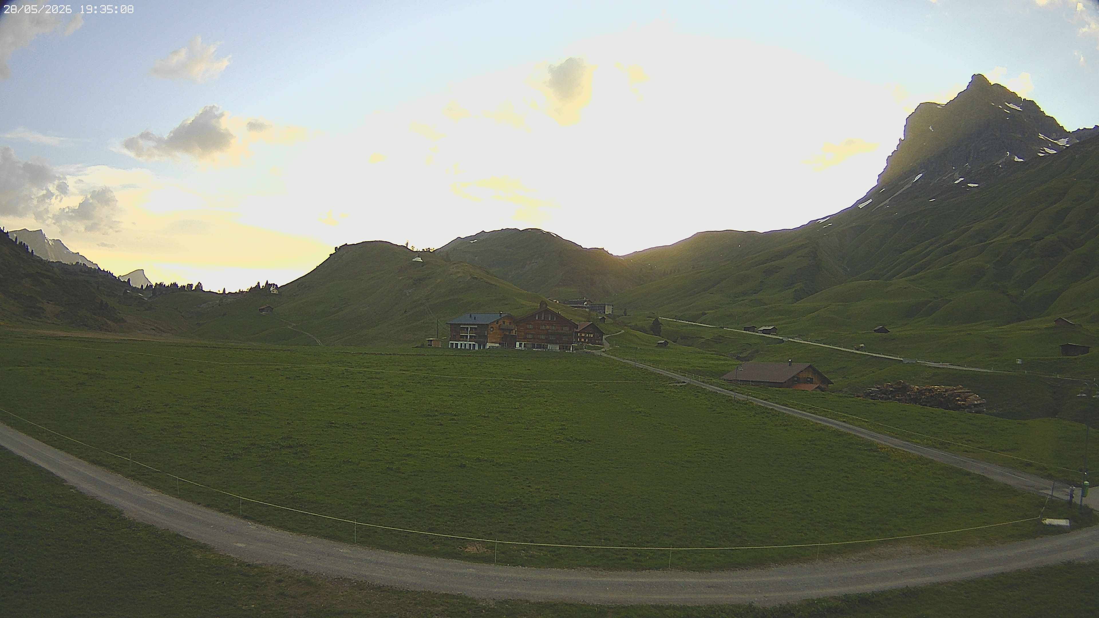 Archived image Webcam Jägeralpe near Warth