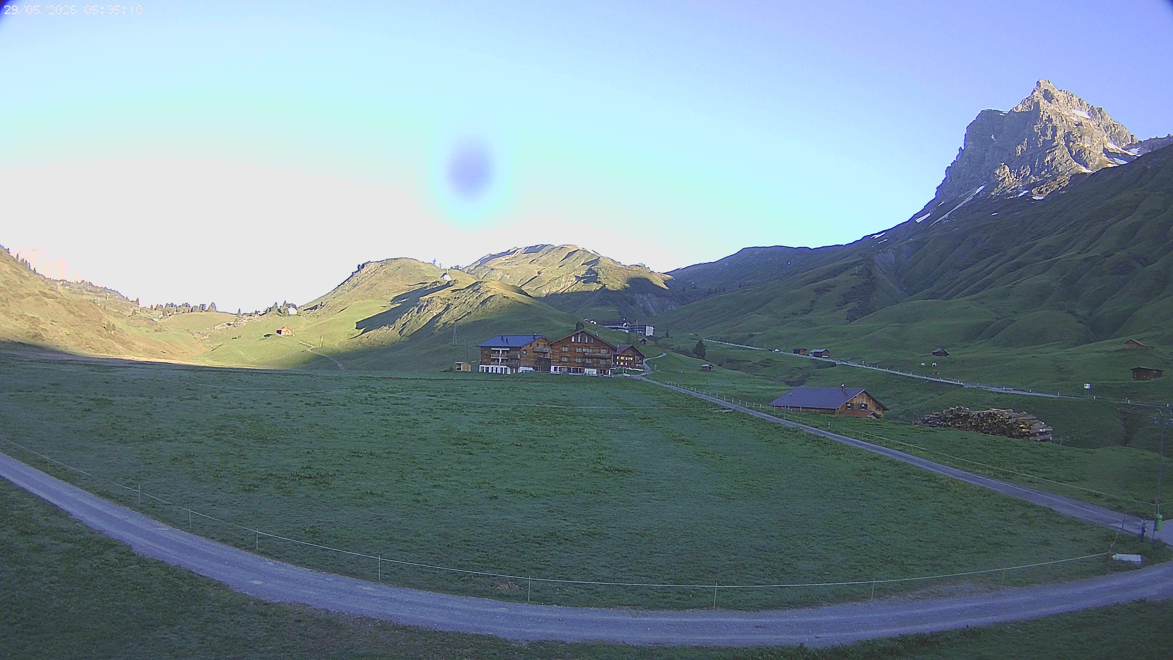 Archived image Webcam Jägeralpe near Warth