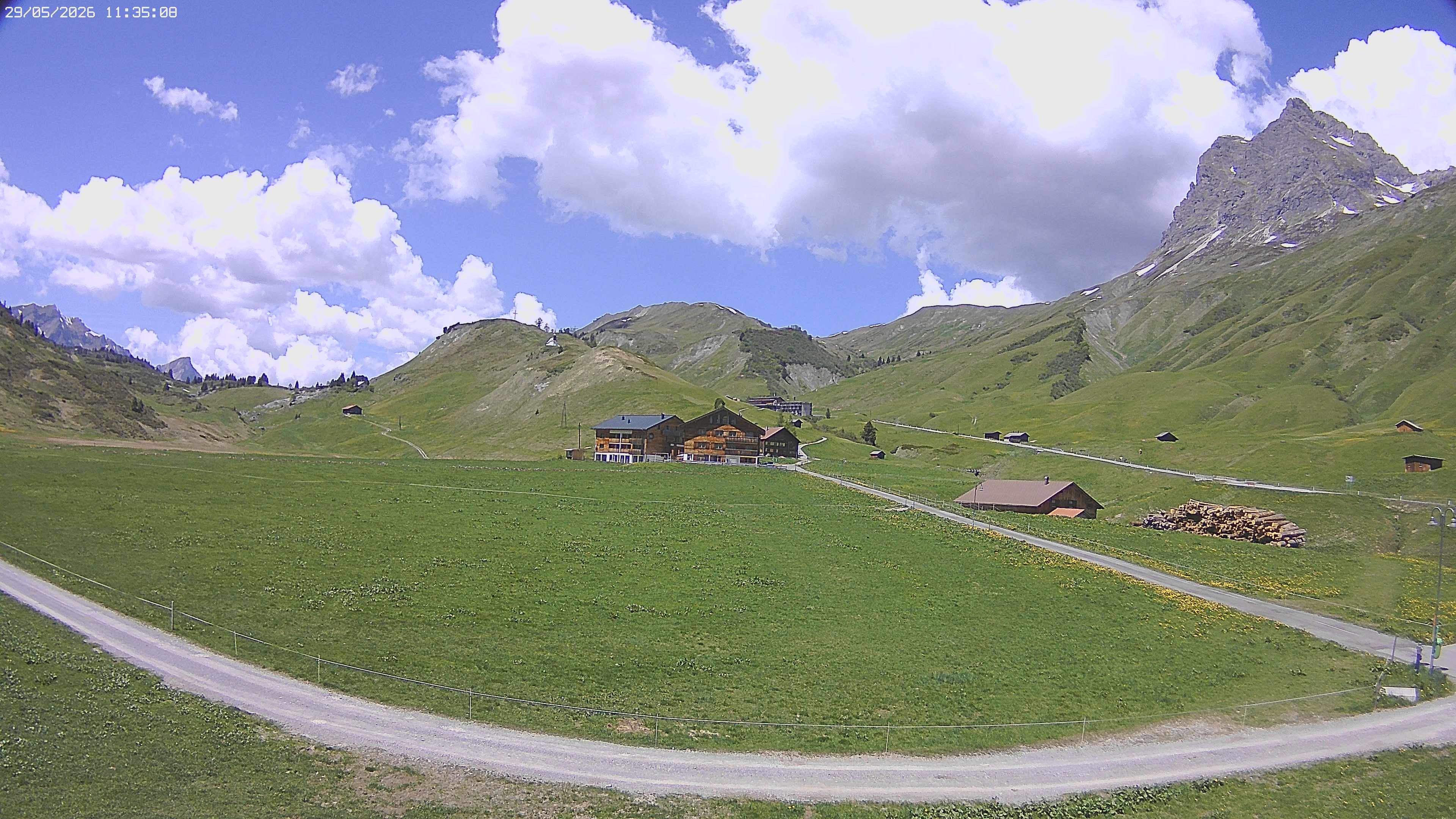 Archived image Webcam Jägeralpe near Warth