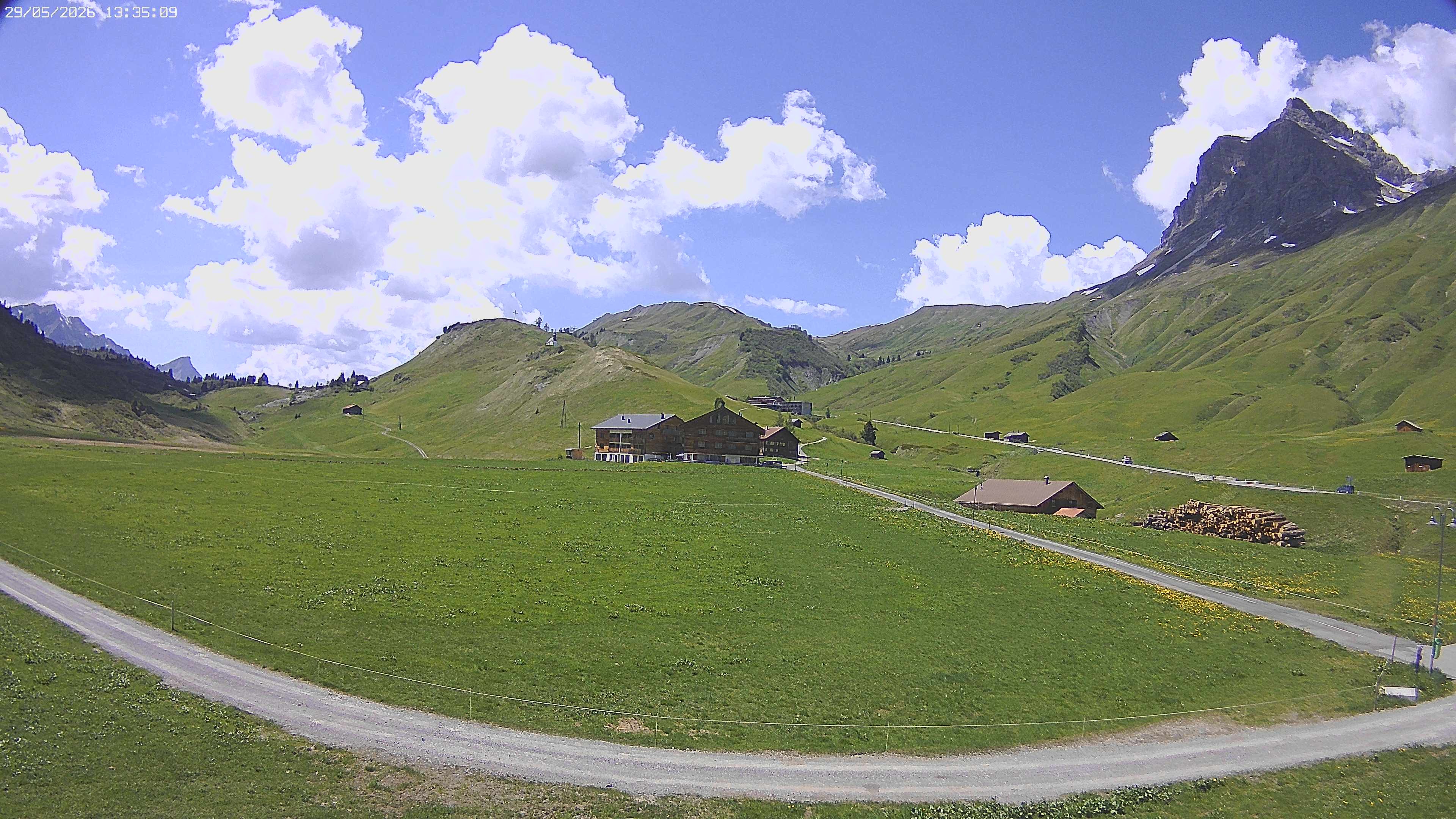 Archived image Webcam Jägeralpe near Warth