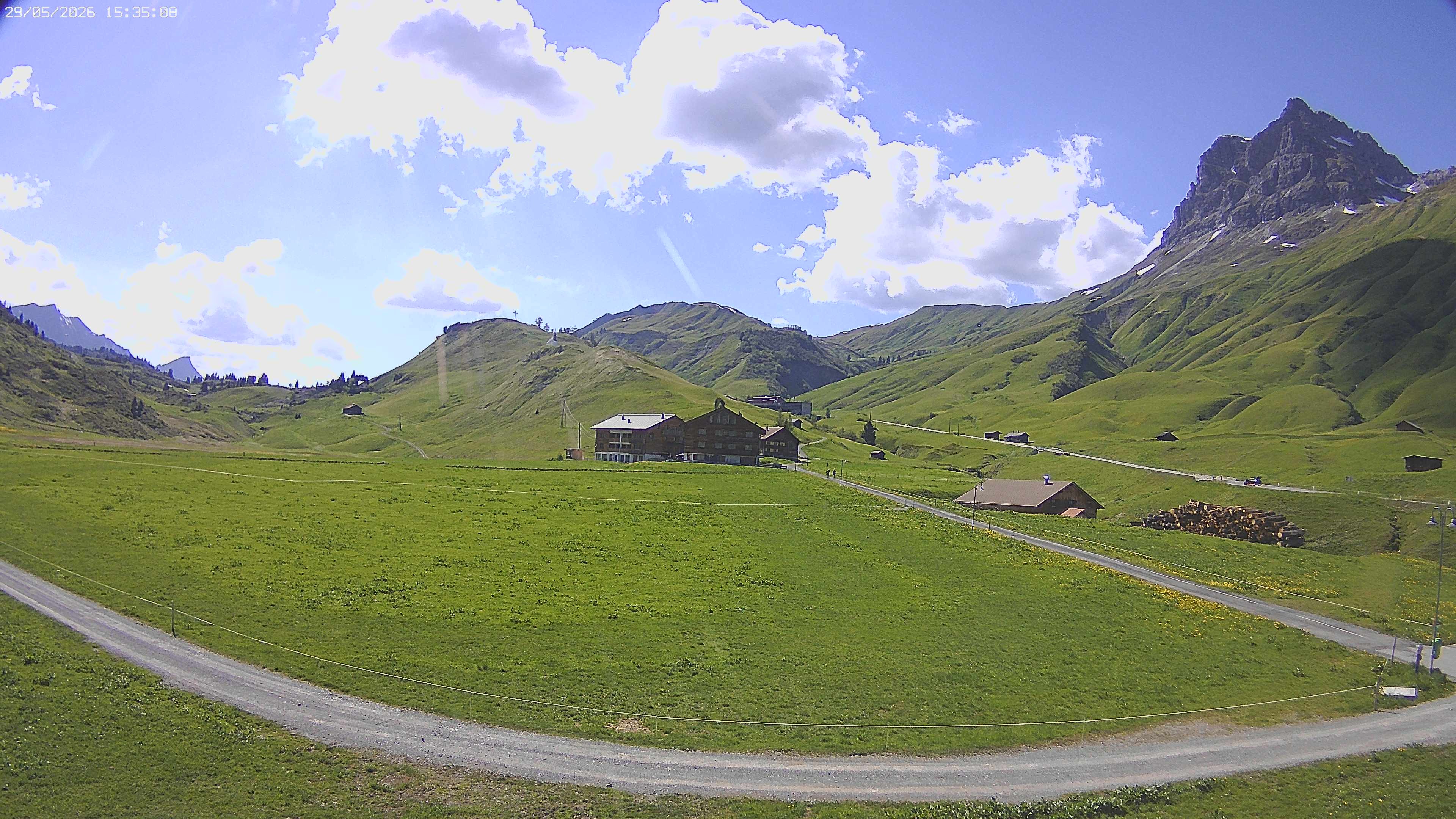 Archived image Webcam Jägeralpe near Warth