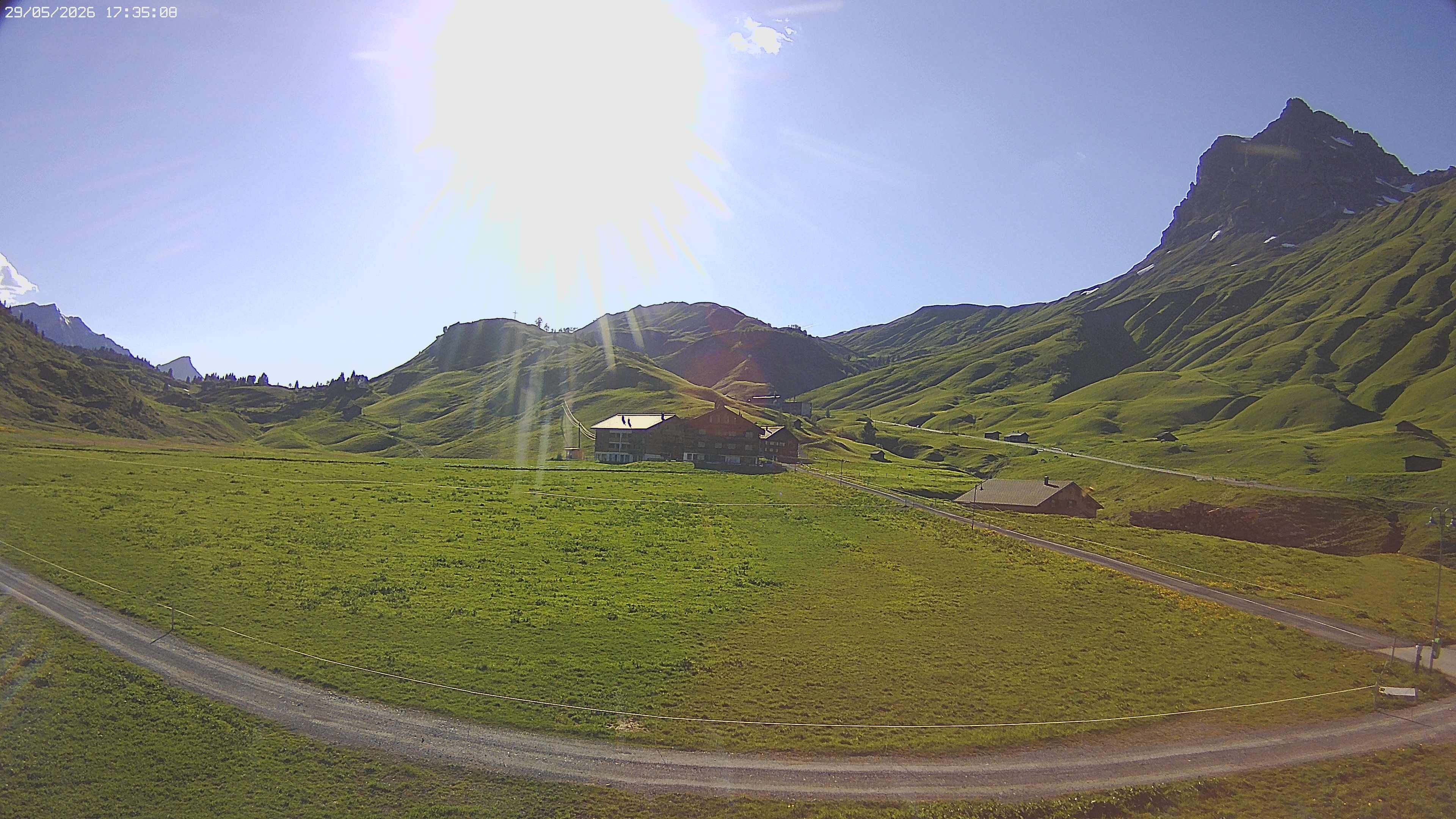 Archived image Webcam Jägeralpe near Warth