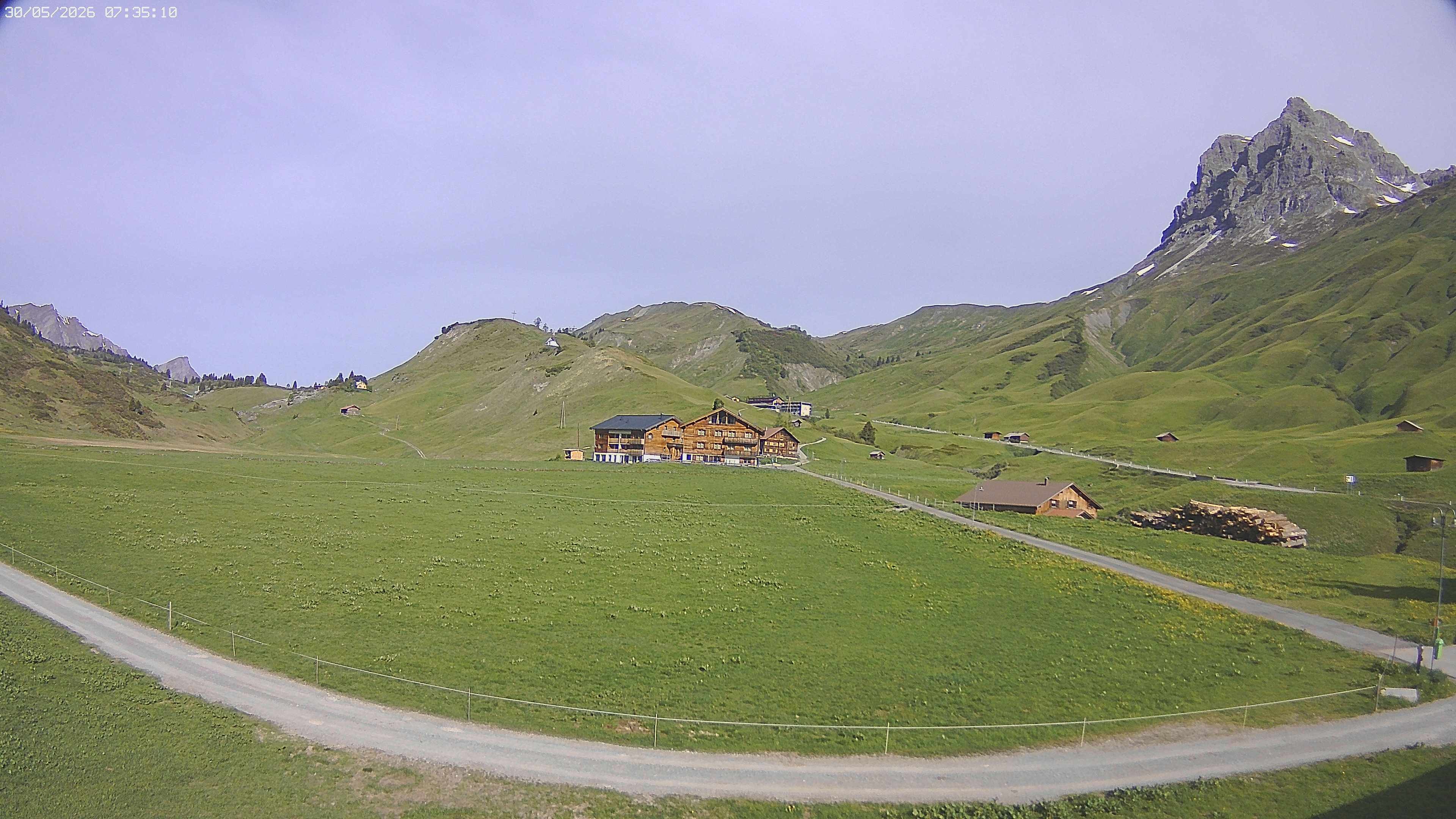 Archived image Webcam Jägeralpe near Warth