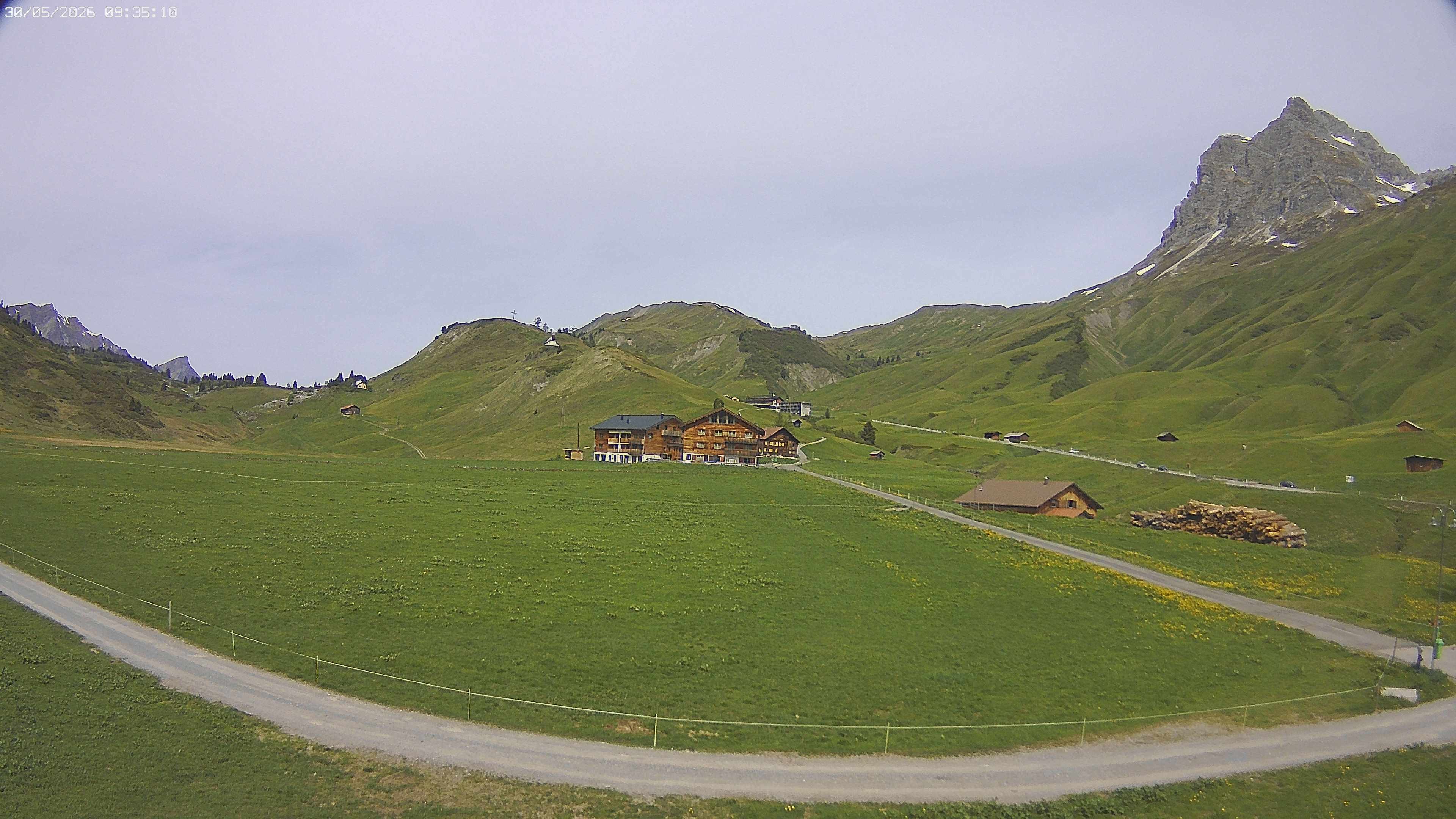 Archived image Webcam Jägeralpe near Warth