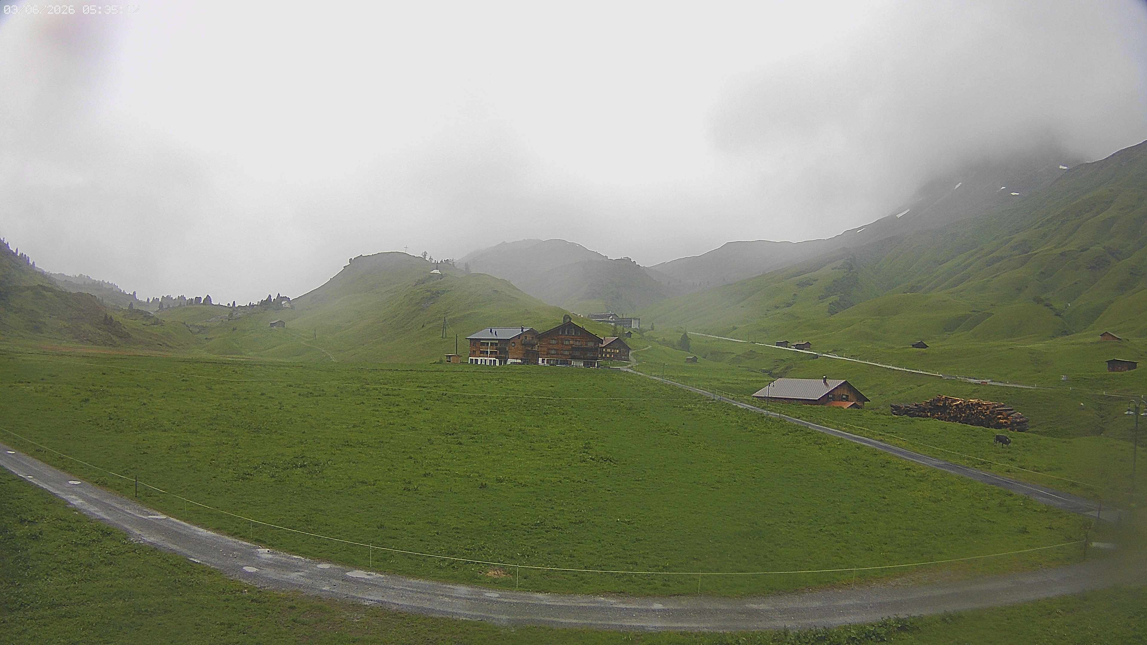 Archiv Foto Webcam Jägeralpe bei Warth