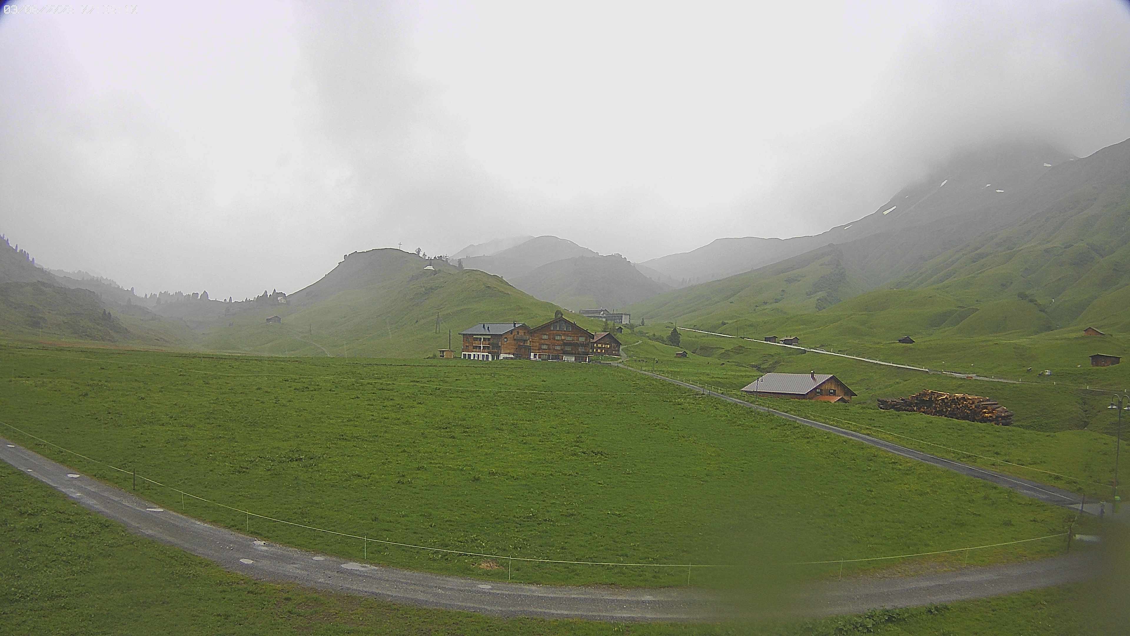 Archiv Foto Webcam Jägeralpe bei Warth
