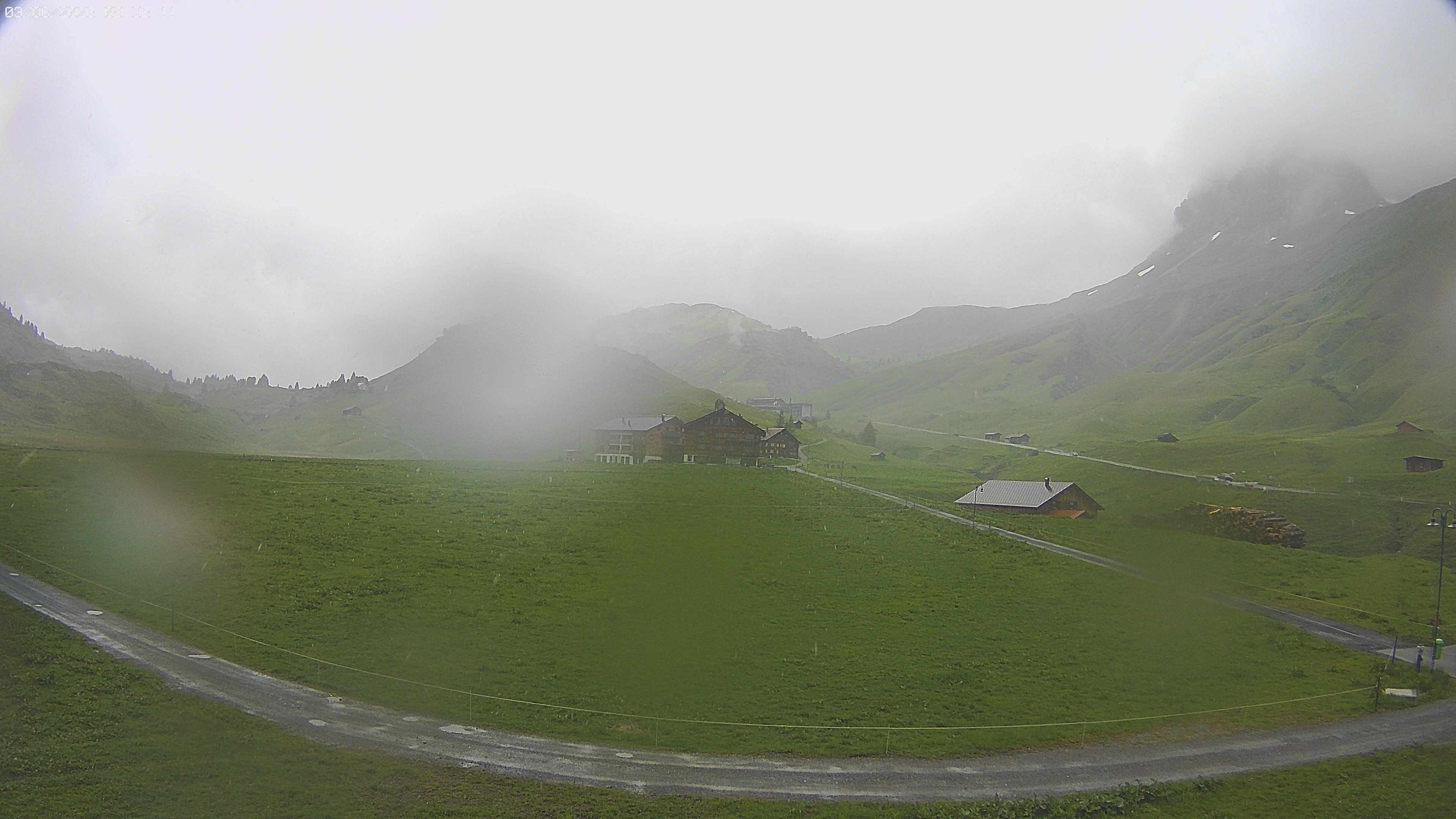 Archiv Foto Webcam Jägeralpe bei Warth