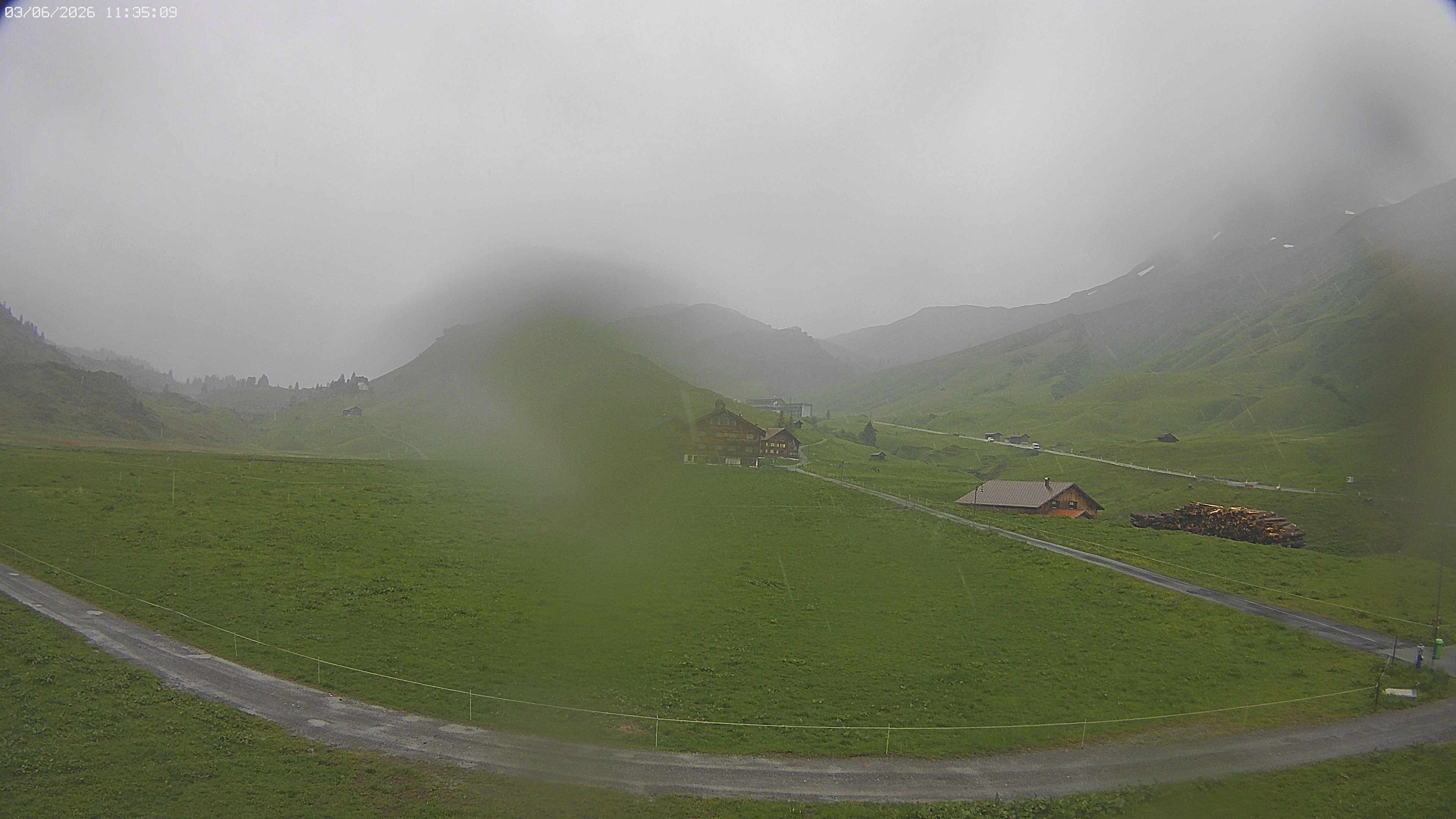 Archiv Foto Webcam Jägeralpe bei Warth