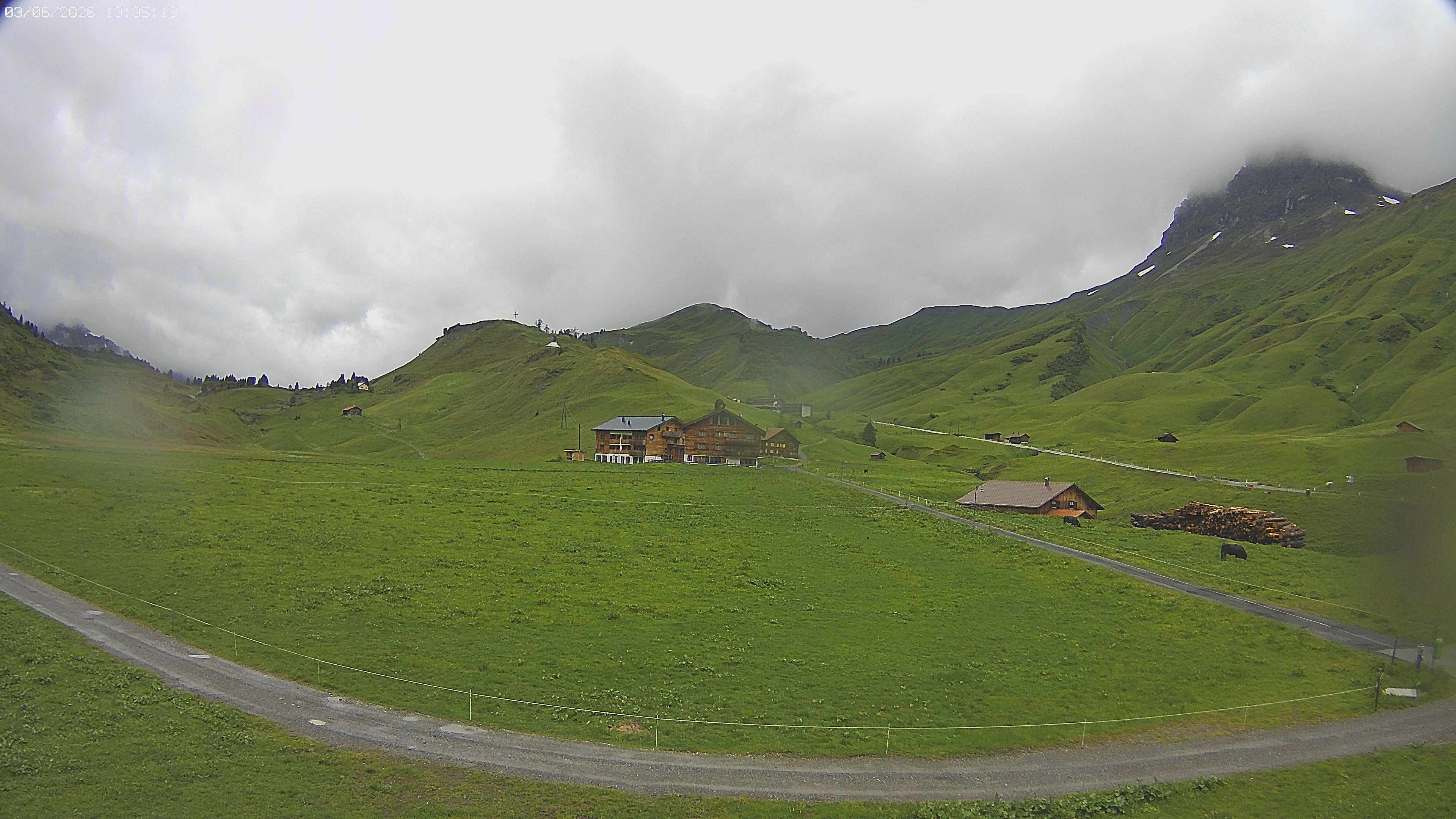 Archiv Foto Webcam Jägeralpe bei Warth