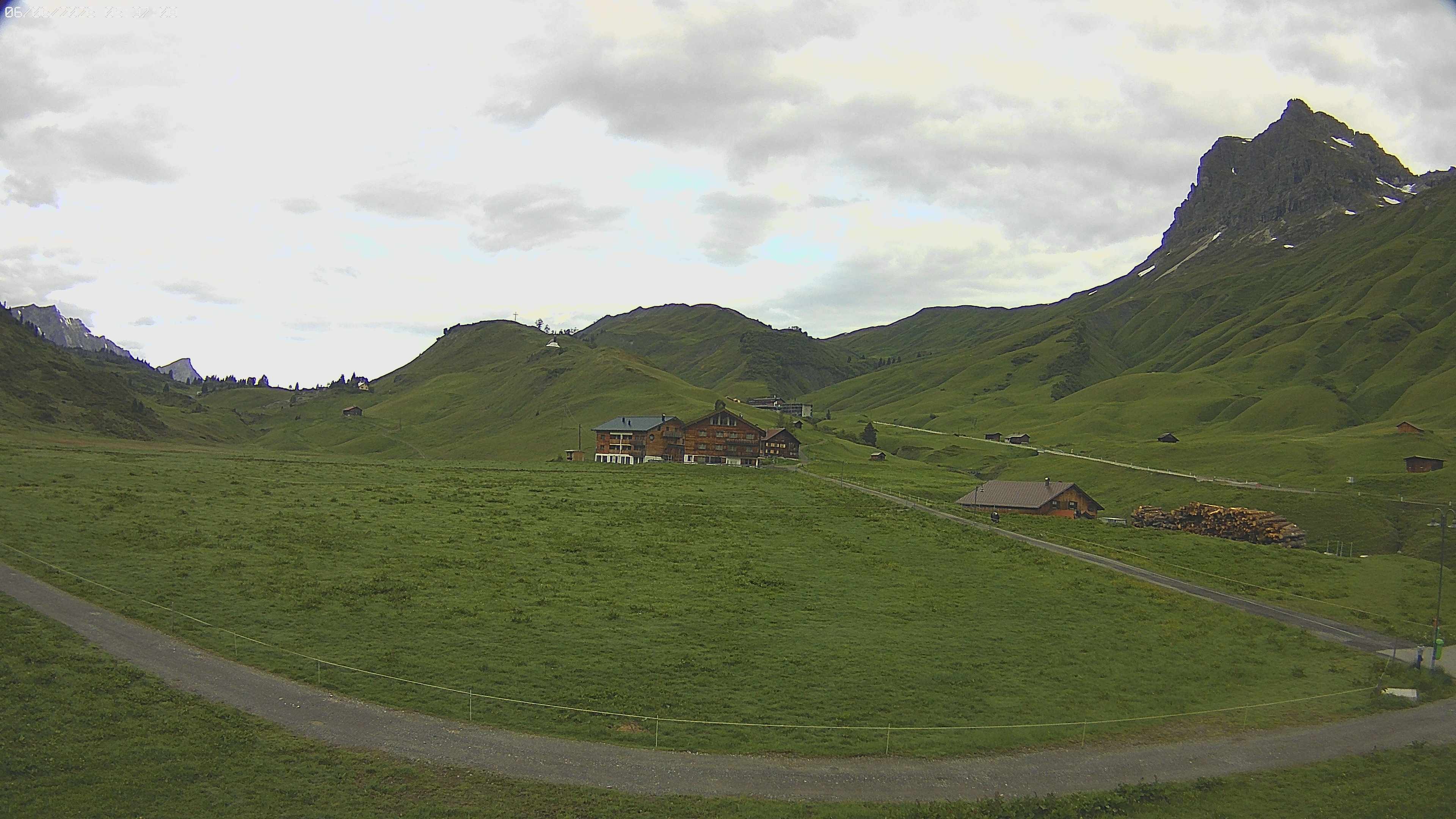 Archived image Webcam Jägeralpe near Warth