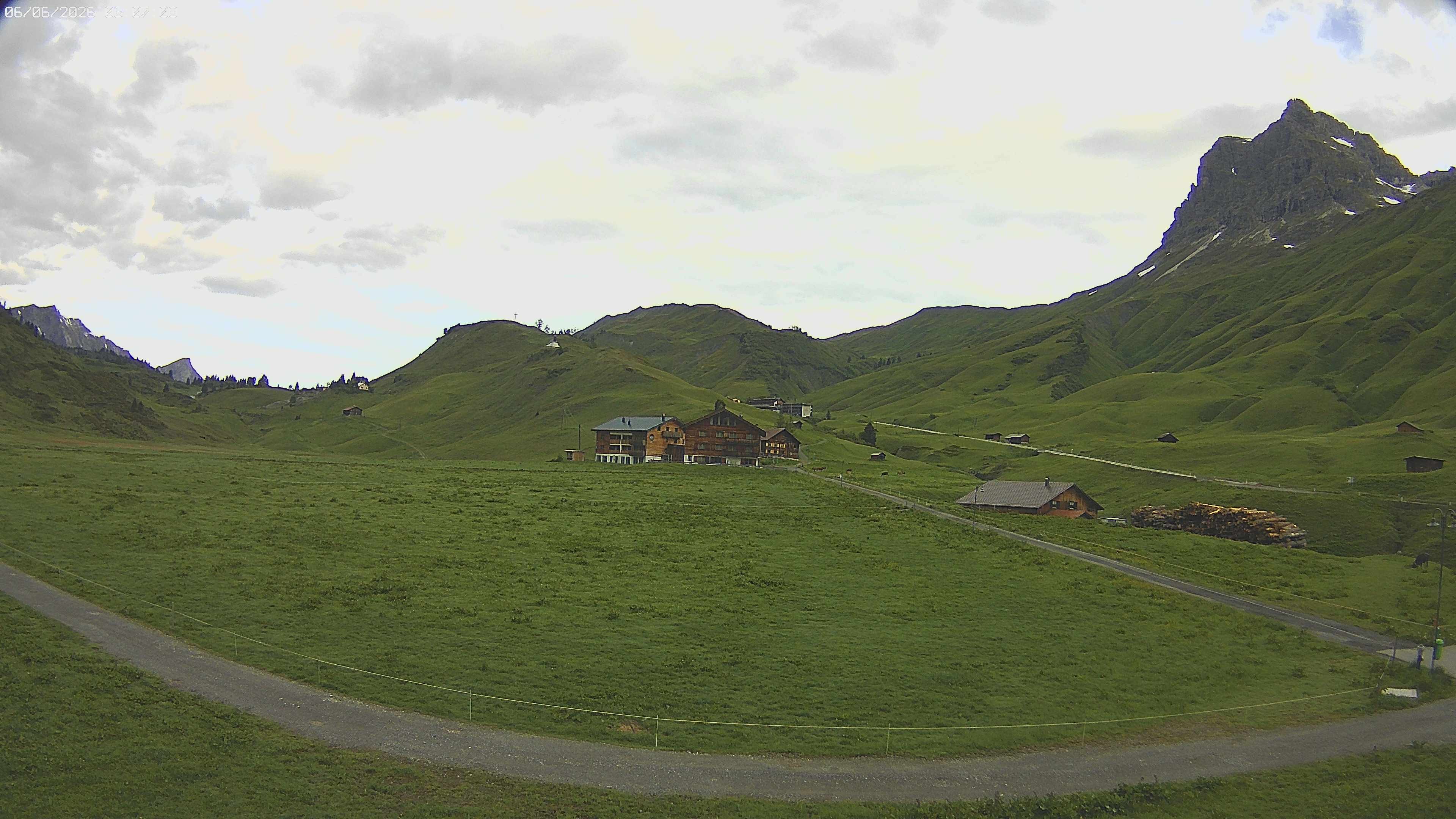 Archived image Webcam Jägeralpe near Warth
