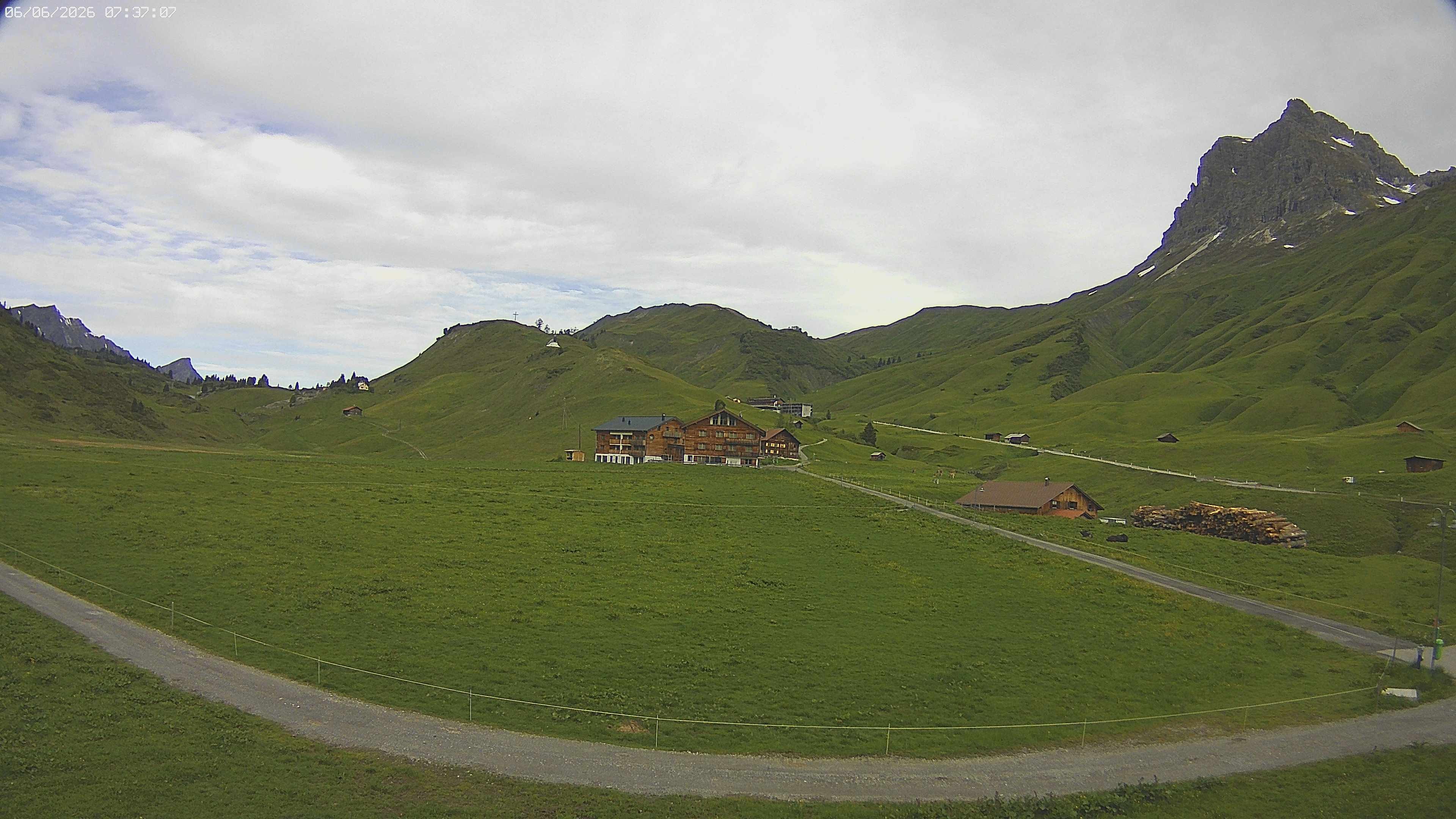 Archived image Webcam Jägeralpe near Warth
