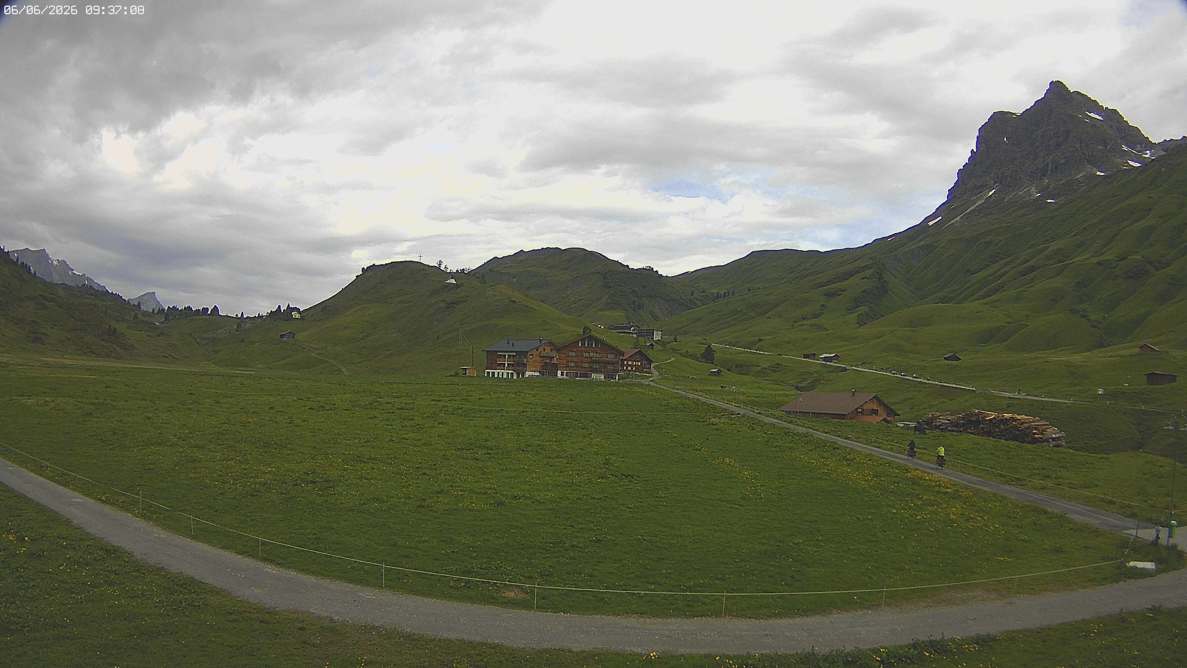Archived image Webcam Jägeralpe near Warth