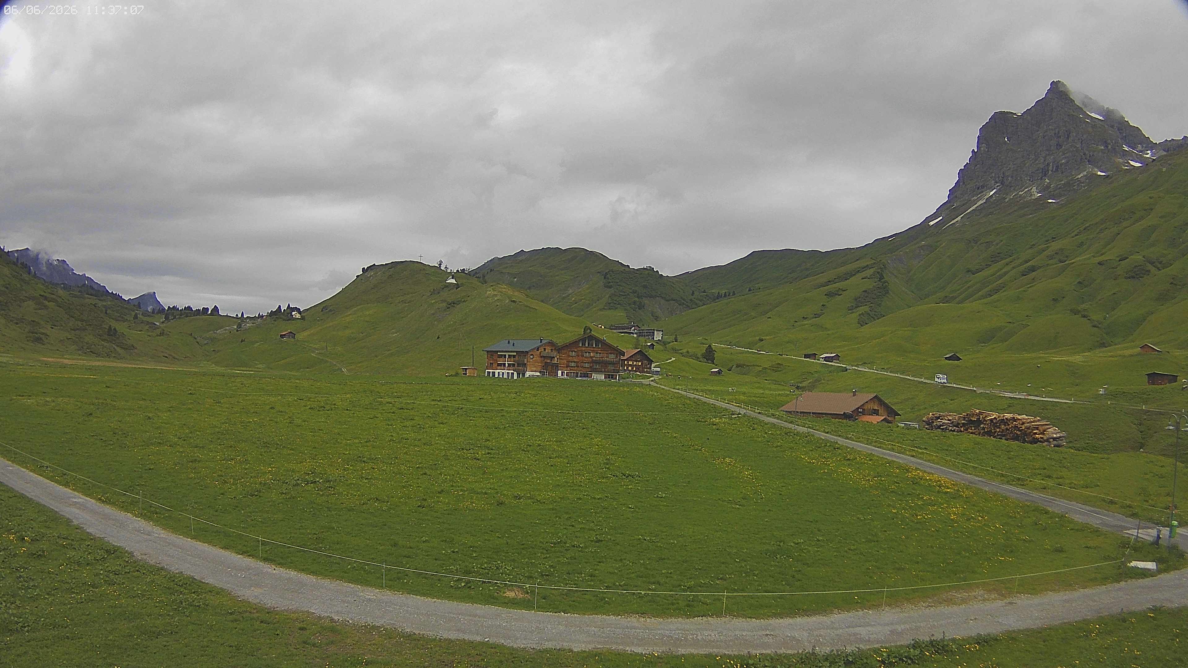 Archived image Webcam Jägeralpe near Warth