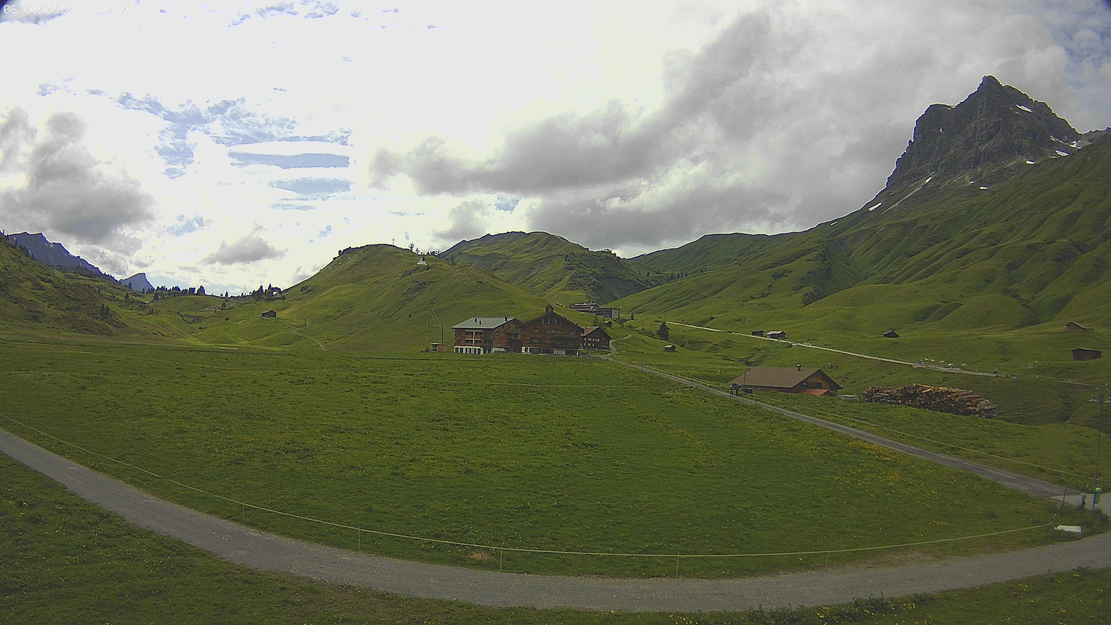 Archiv Foto Webcam Jägeralpe bei Warth