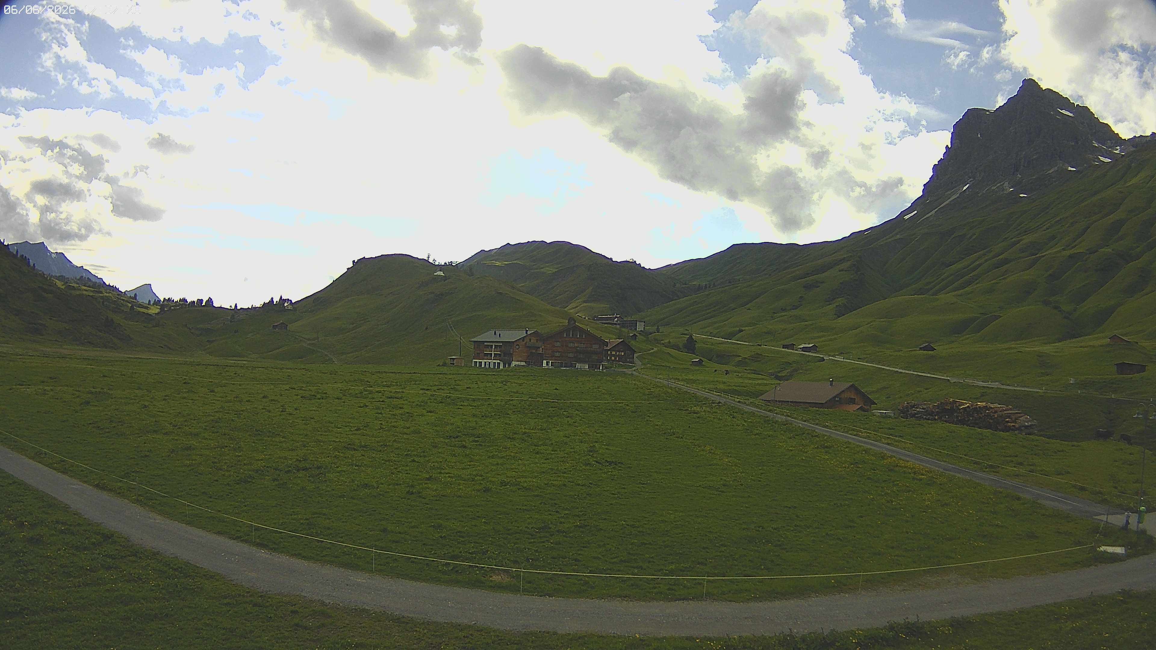 Archiv Foto Webcam Jägeralpe bei Warth