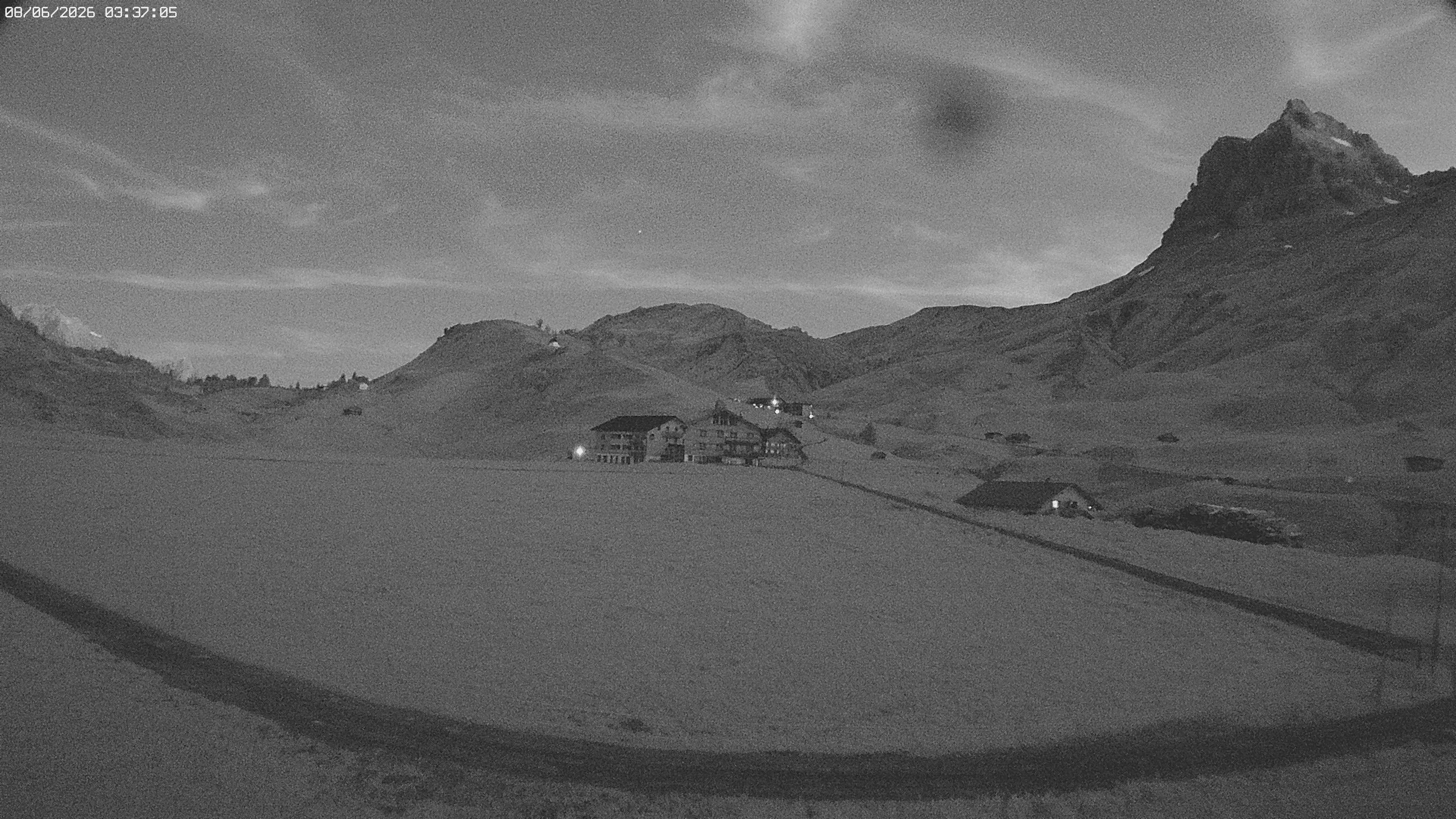 Archiv Foto Webcam Jägeralpe bei Warth