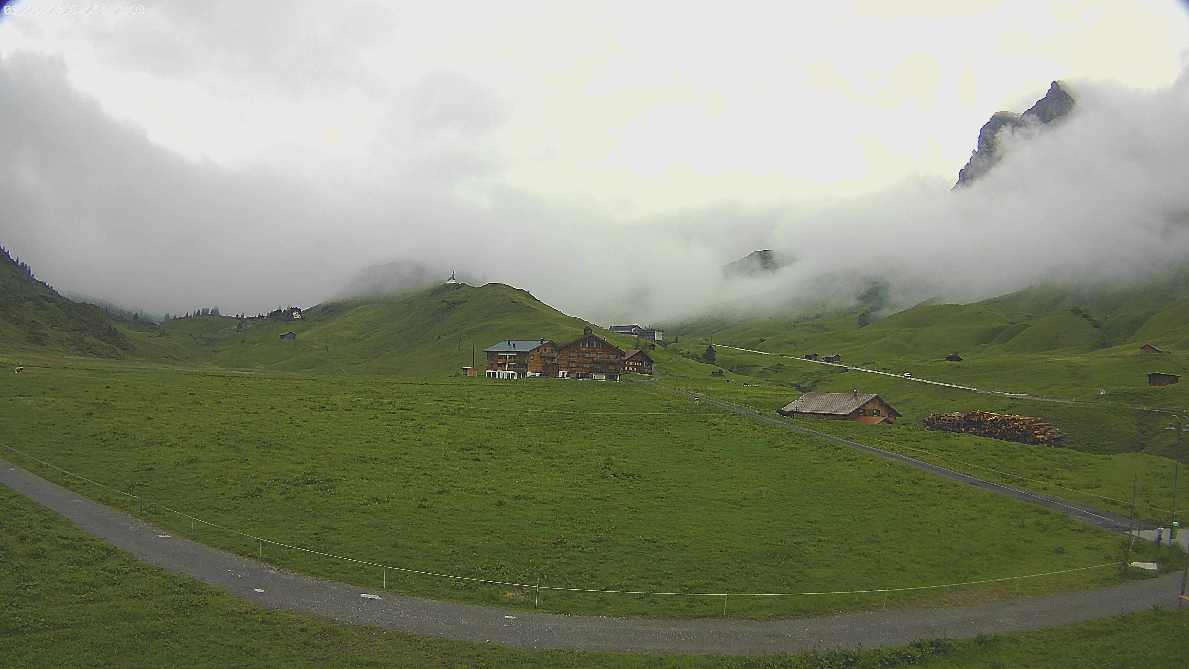 Archived image Webcam Jägeralpe near Warth