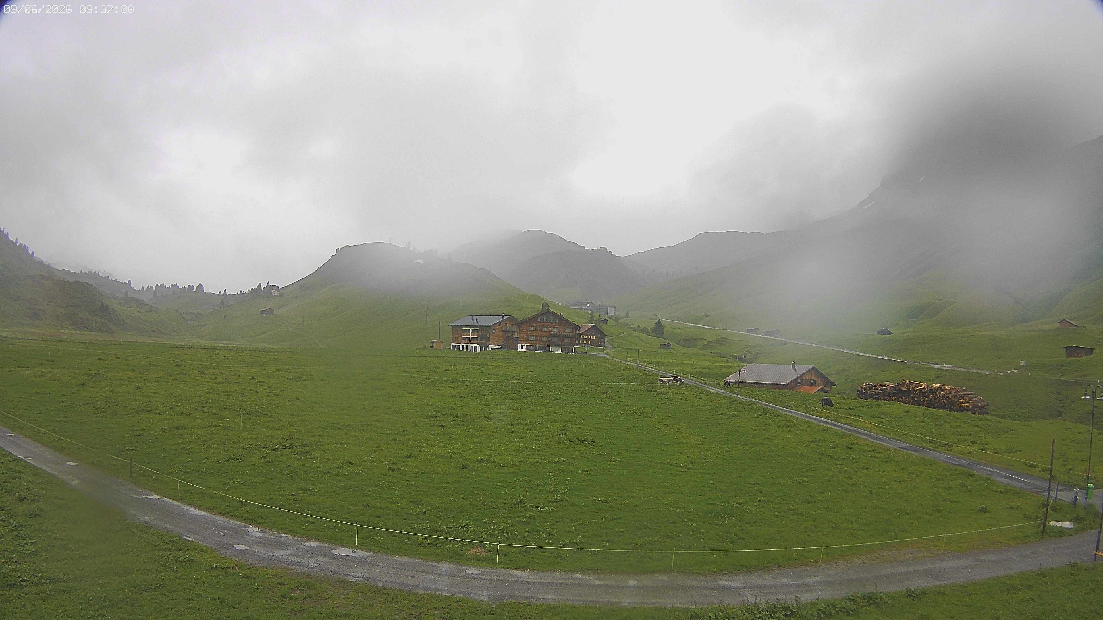 Archived image Webcam Jägeralpe near Warth