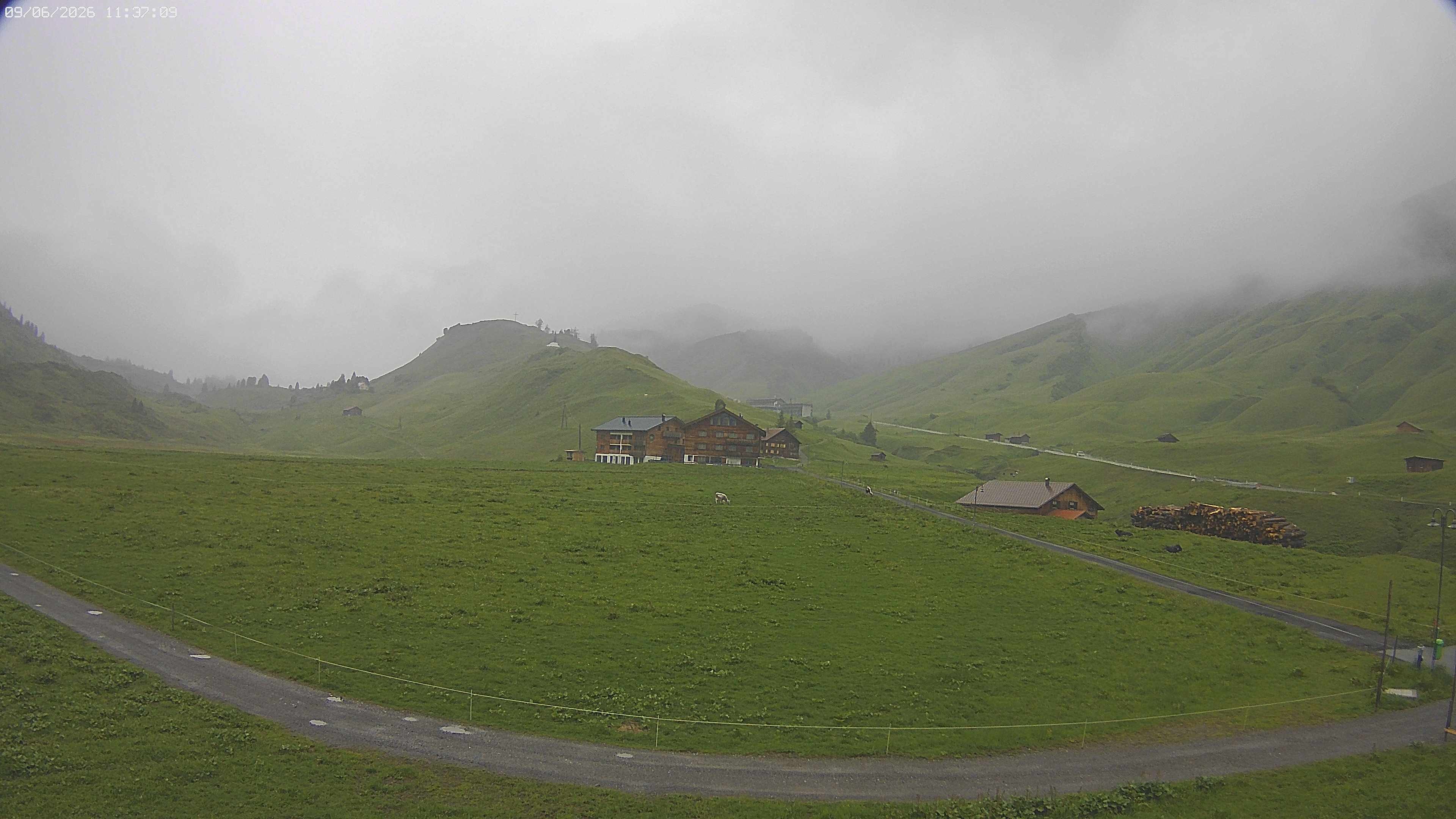 Archived image Webcam Jägeralpe near Warth