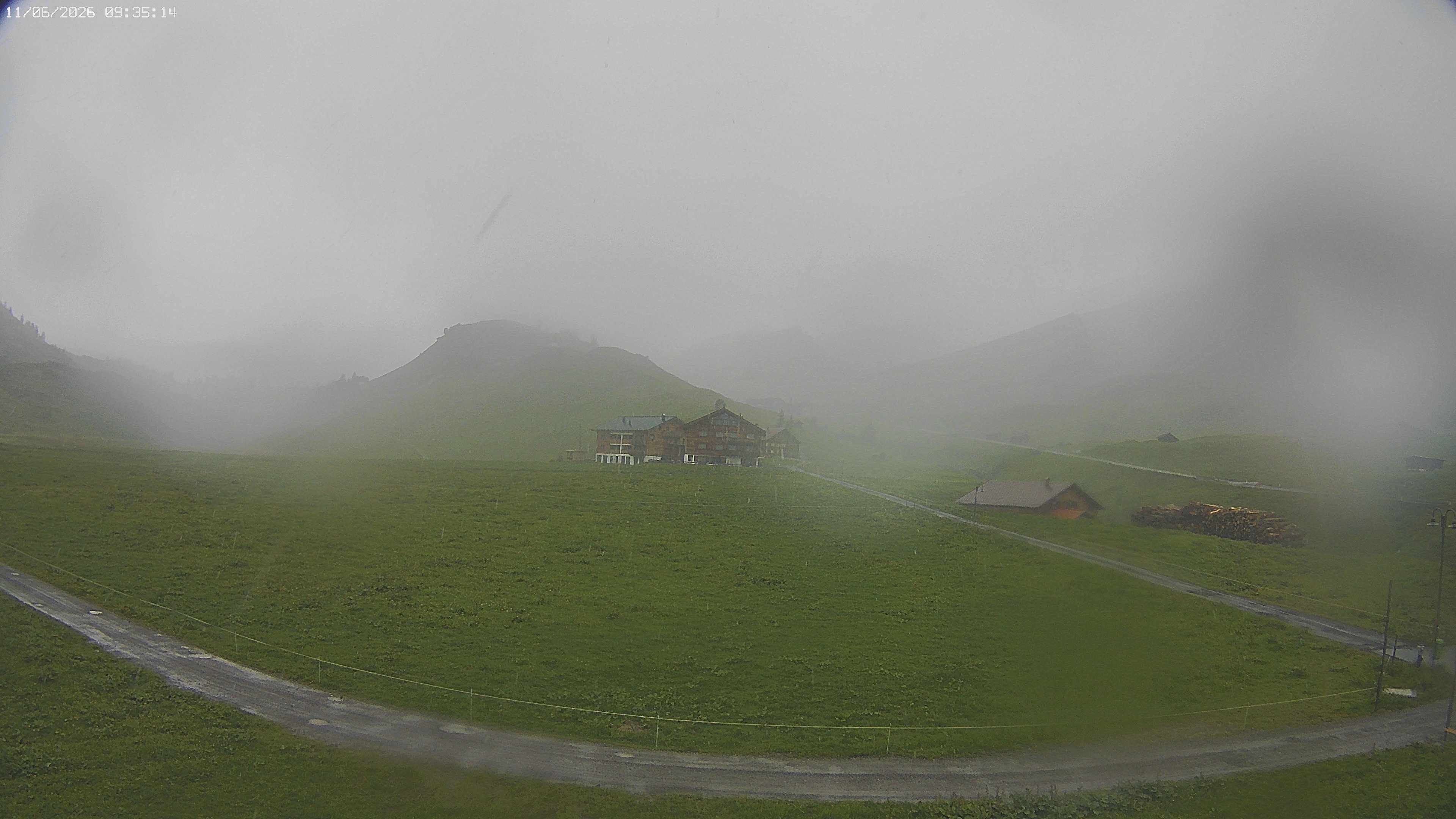 Archived image Webcam Jägeralpe near Warth