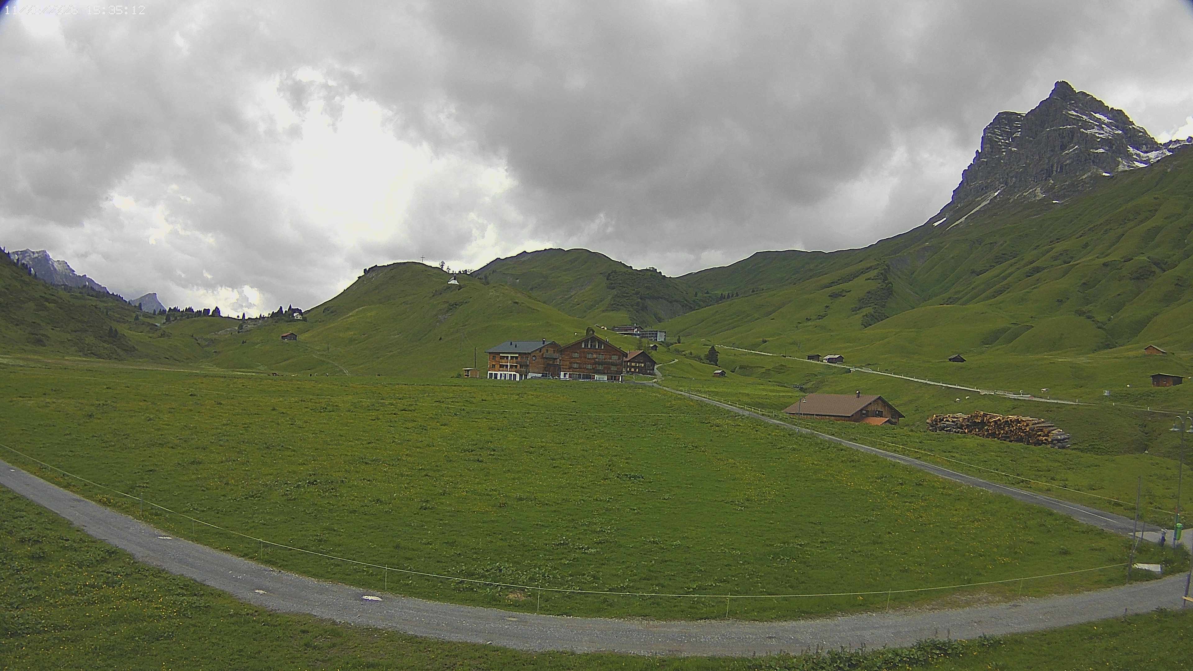 Archived image Webcam Jägeralpe near Warth