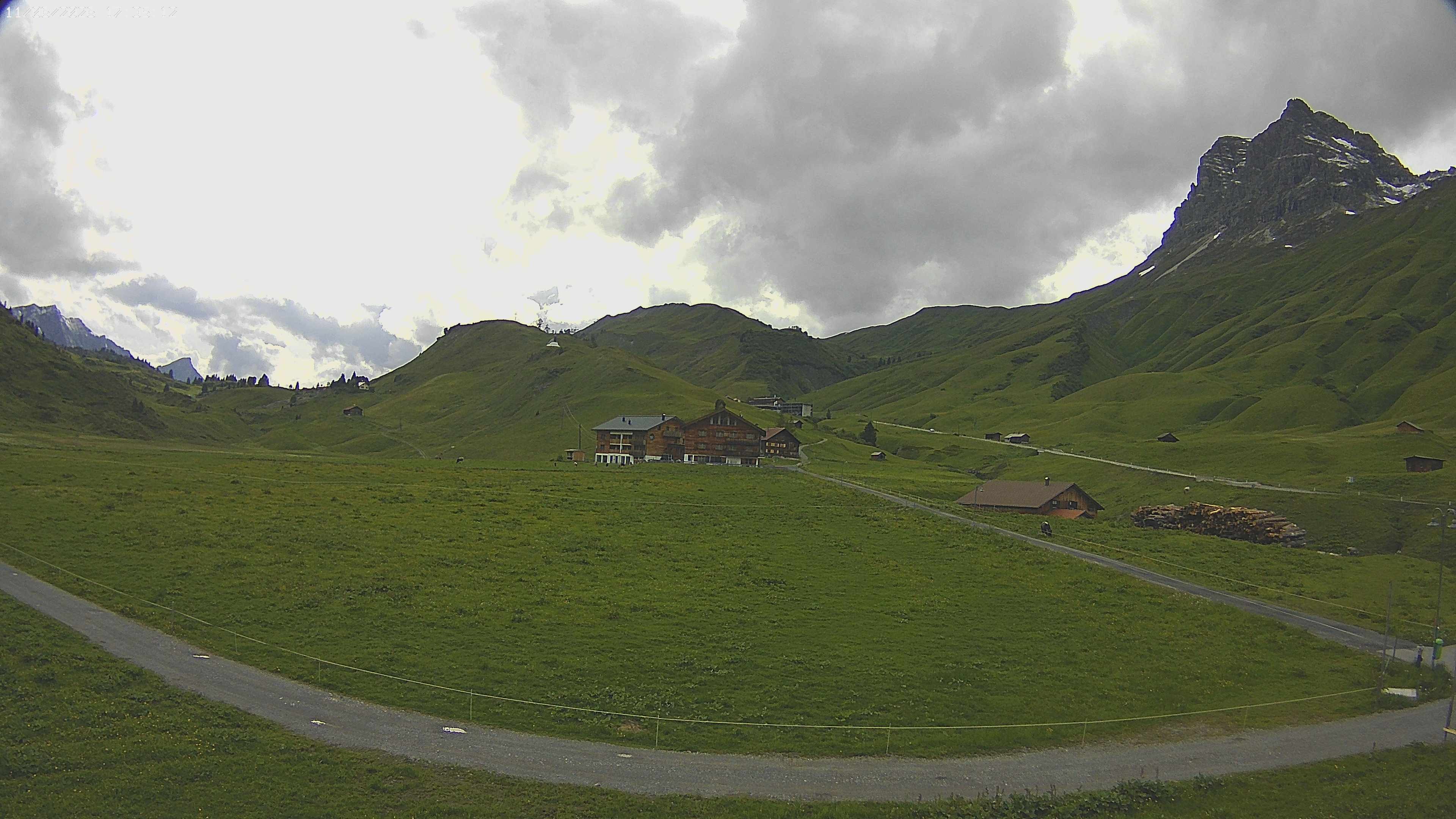 Archived image Webcam Jägeralpe near Warth