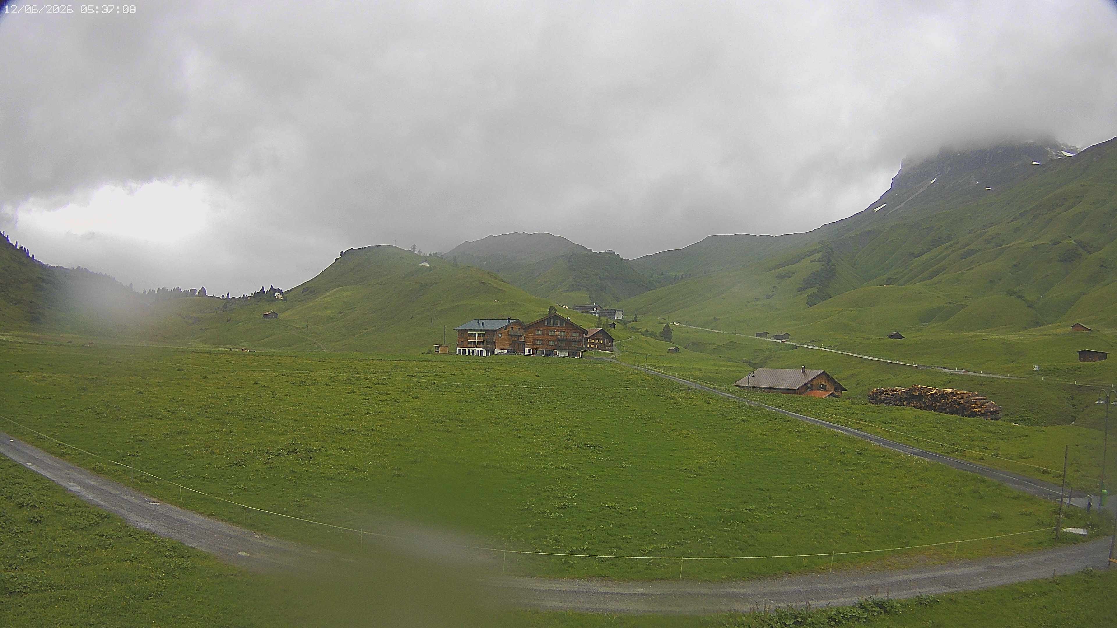 Archiv Foto Webcam Jägeralpe bei Warth
