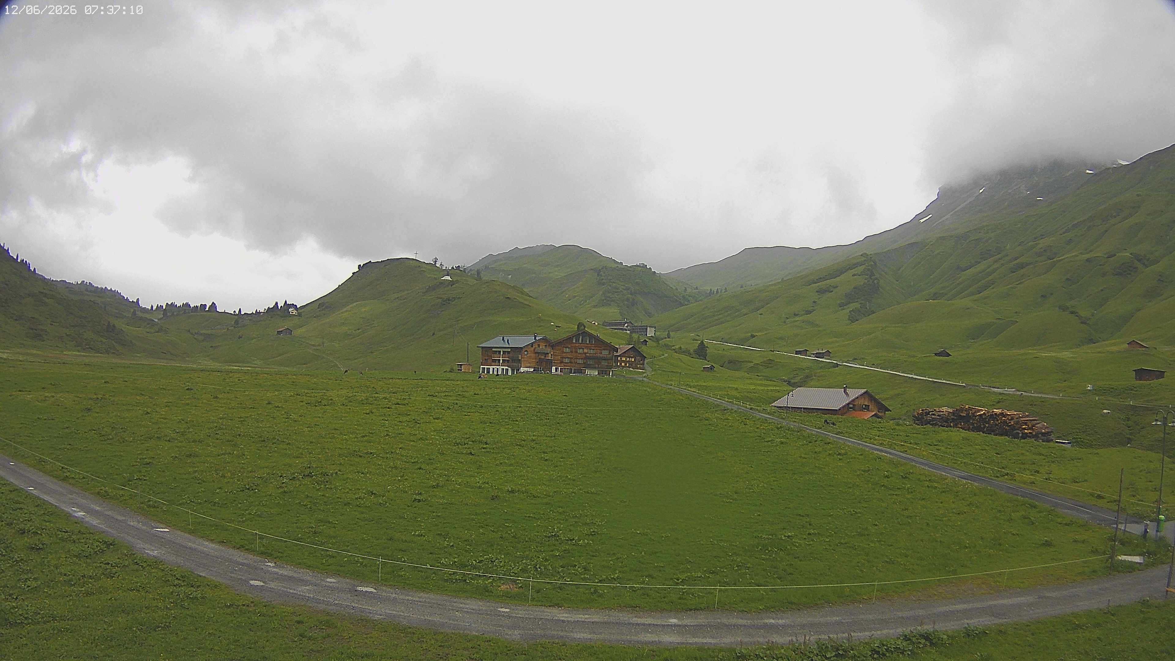 Archiv Foto Webcam Jägeralpe bei Warth