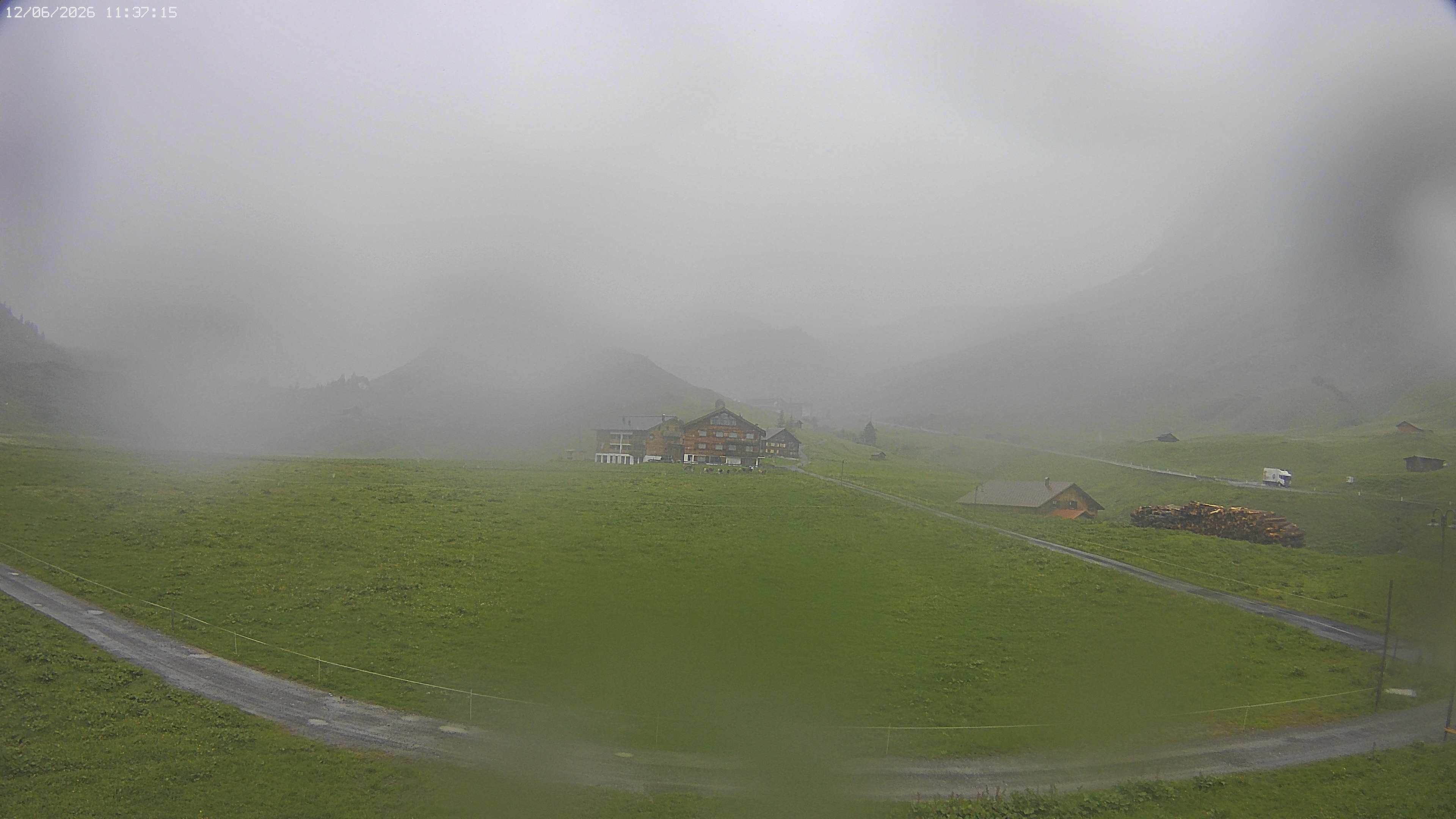 Archiv Foto Webcam Jägeralpe bei Warth