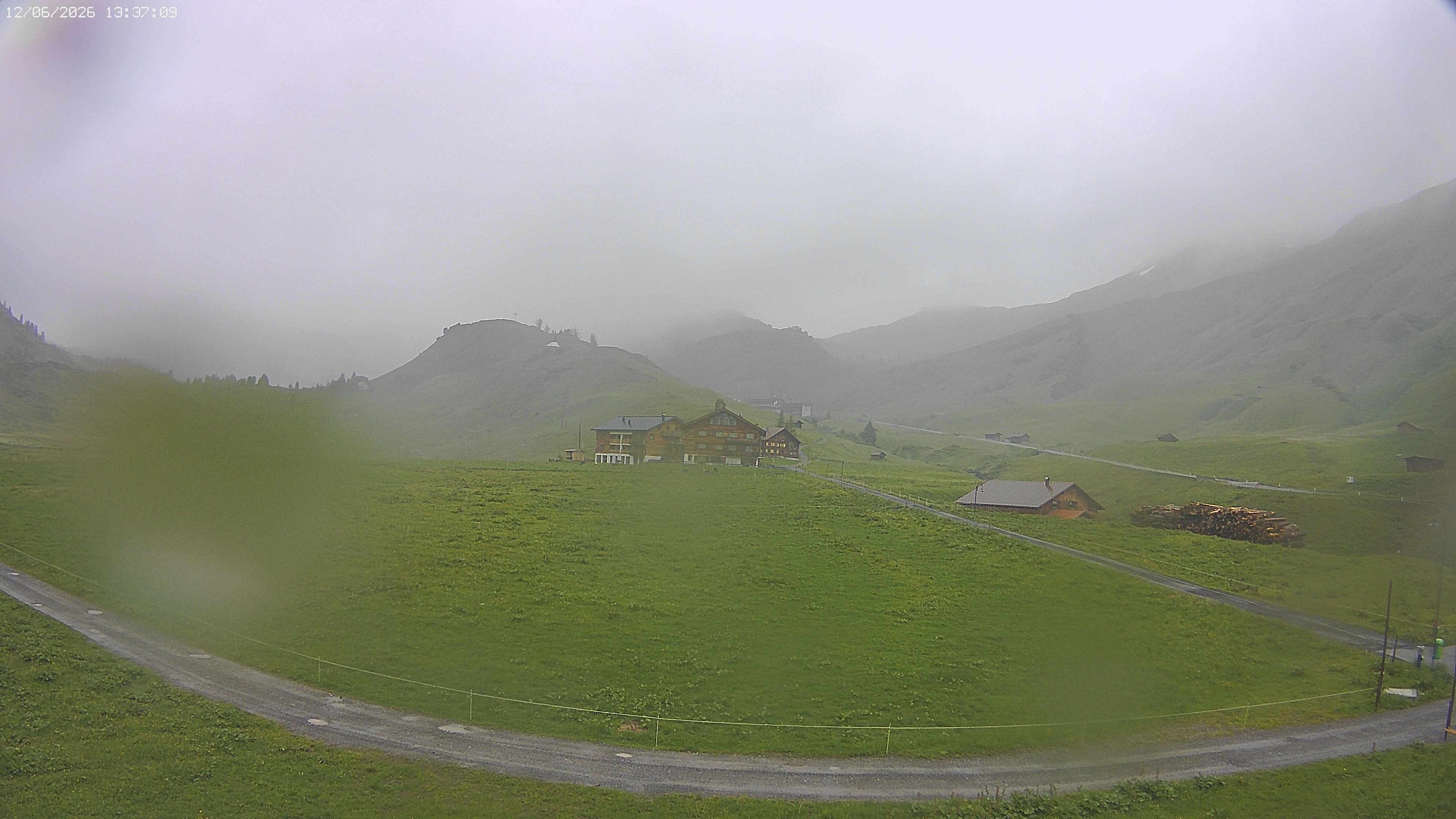 Archiv Foto Webcam Jägeralpe bei Warth